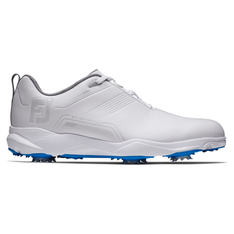 Blanc/Gris - Footjoy - Footjoy E Comfort Golf Shoes Mens - 1