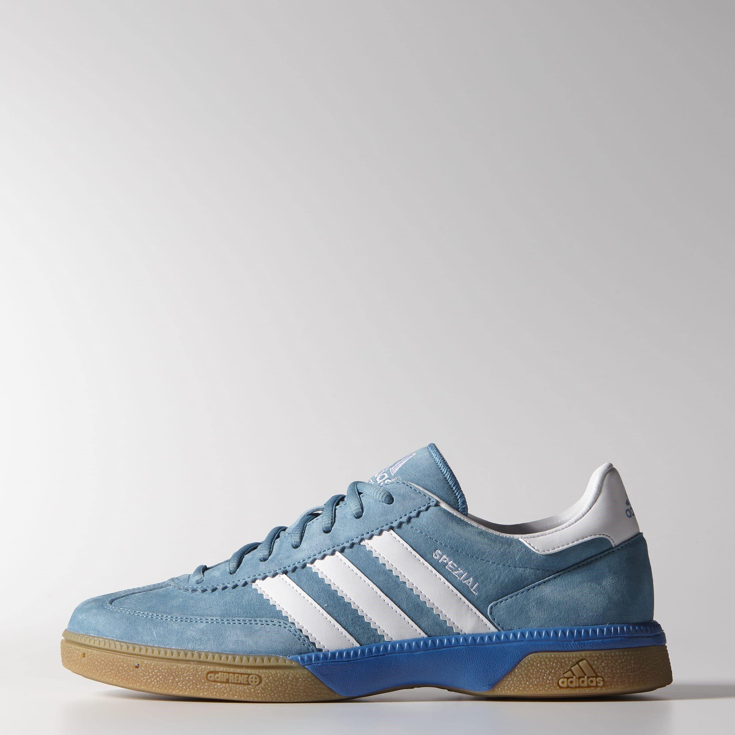 Blue/White - adidas - Handball Spezial Shoes Unisex - 2