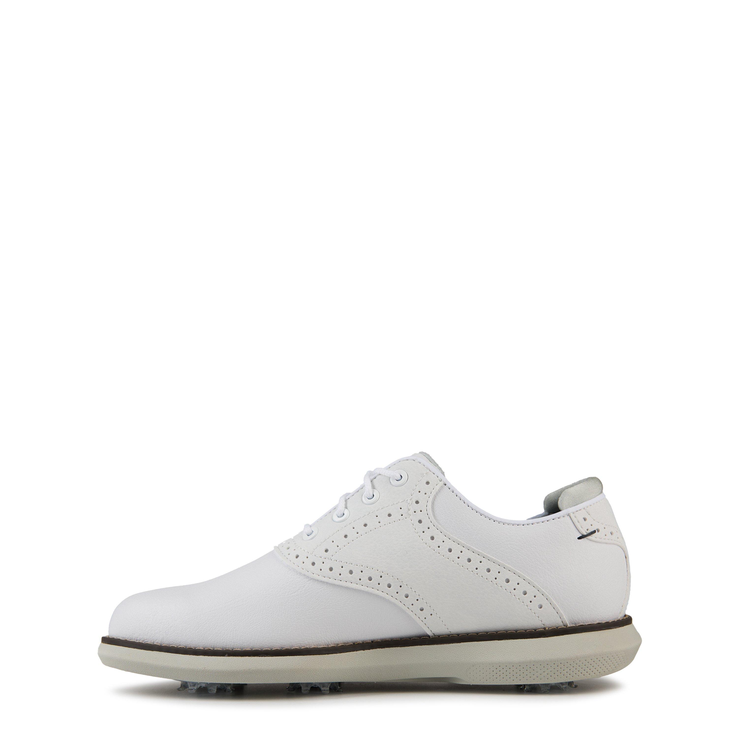 Bianco/Grigio - FootJoy - Traditions Spiked Golf Shoes - 2