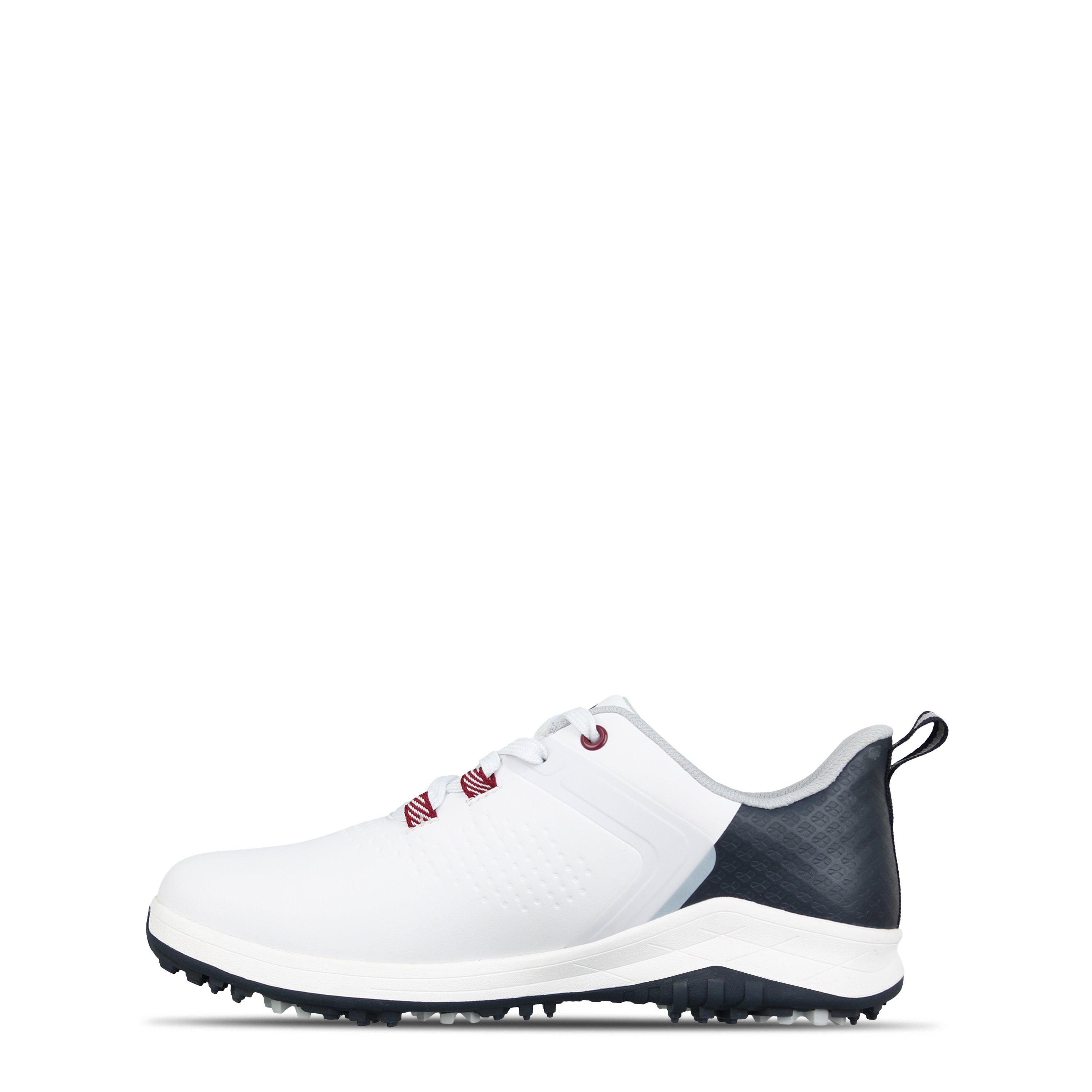 White/Black - Slazenger - V Series Spiked Golf Shoes Juniors - 2
