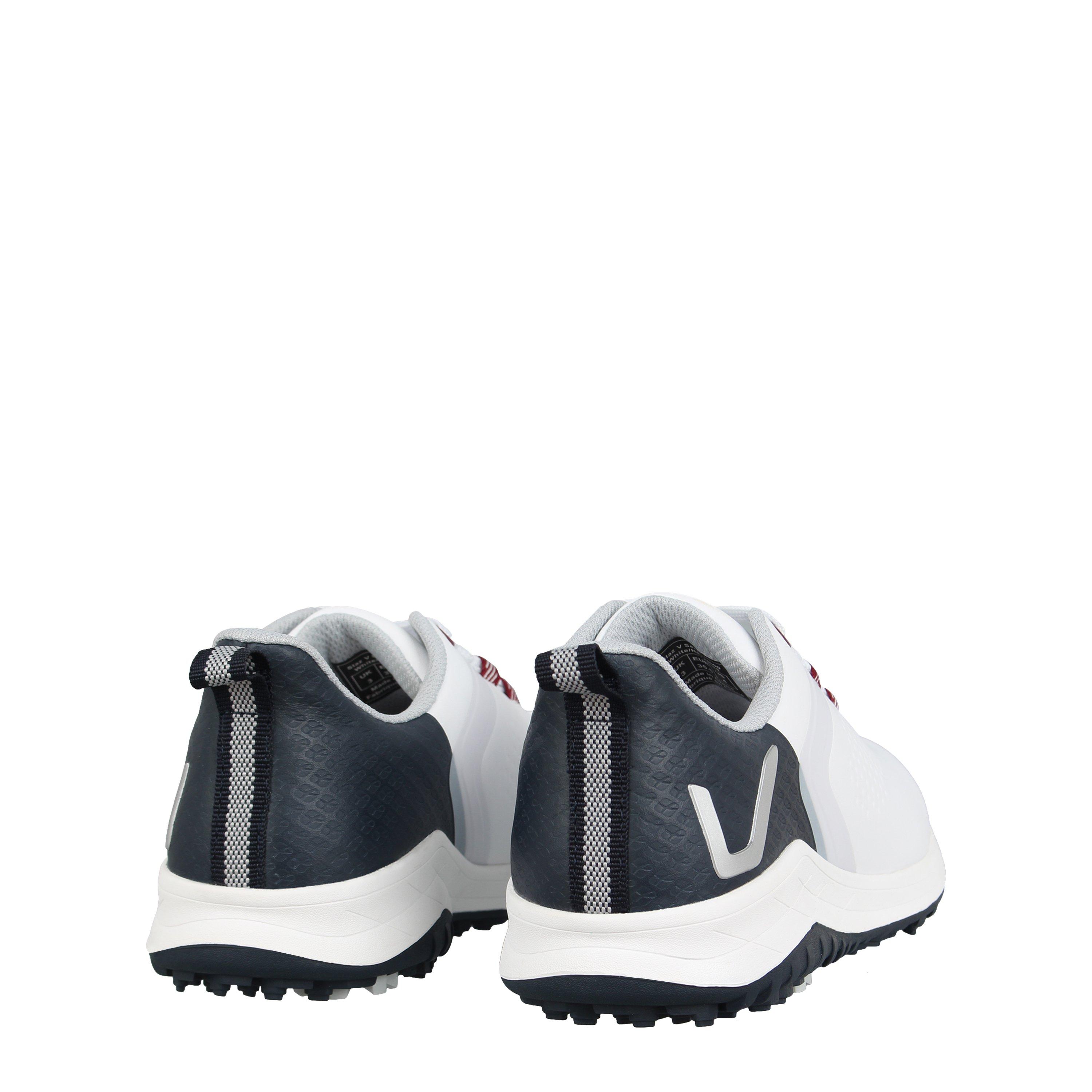 White/Black - Slazenger - V Series Spiked Golf Shoes Juniors - 5