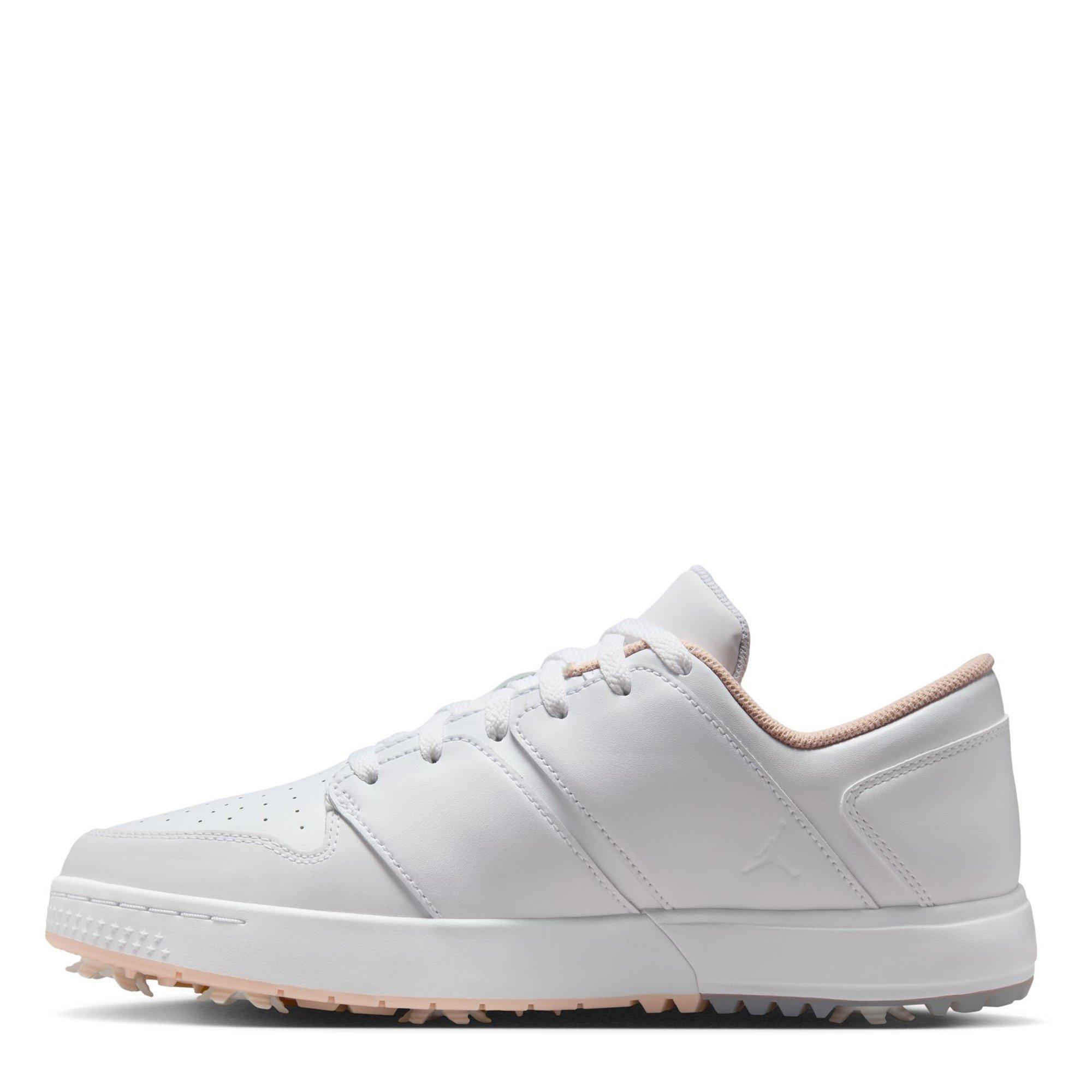 Bijela/Wsh koralj - Air Jordan - Nike Jordan Retro 1 G Golf Shoes - 2