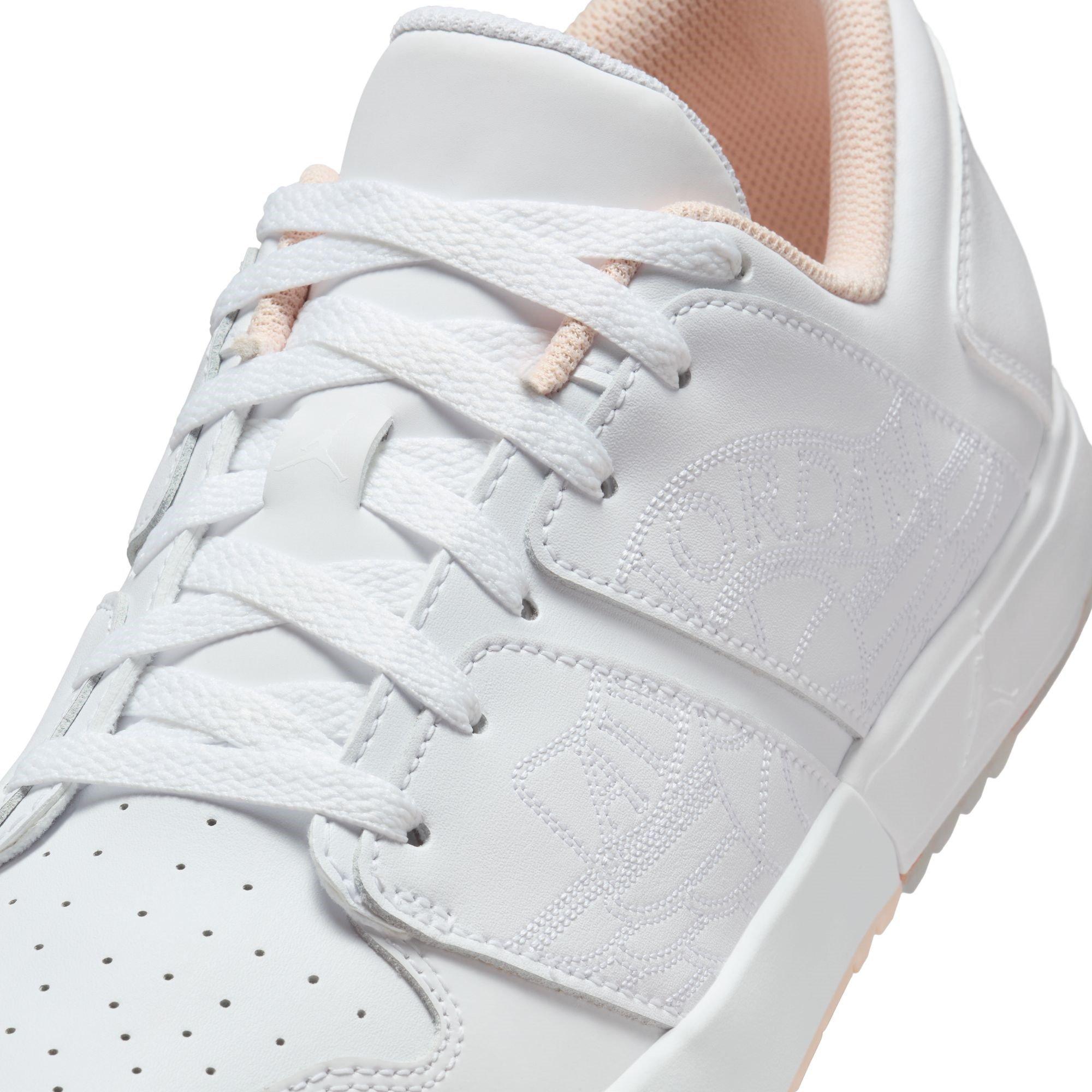 Bijela/Wsh koralj - Air Jordan - Nike Jordan Retro 1 G Golf Shoes - 8