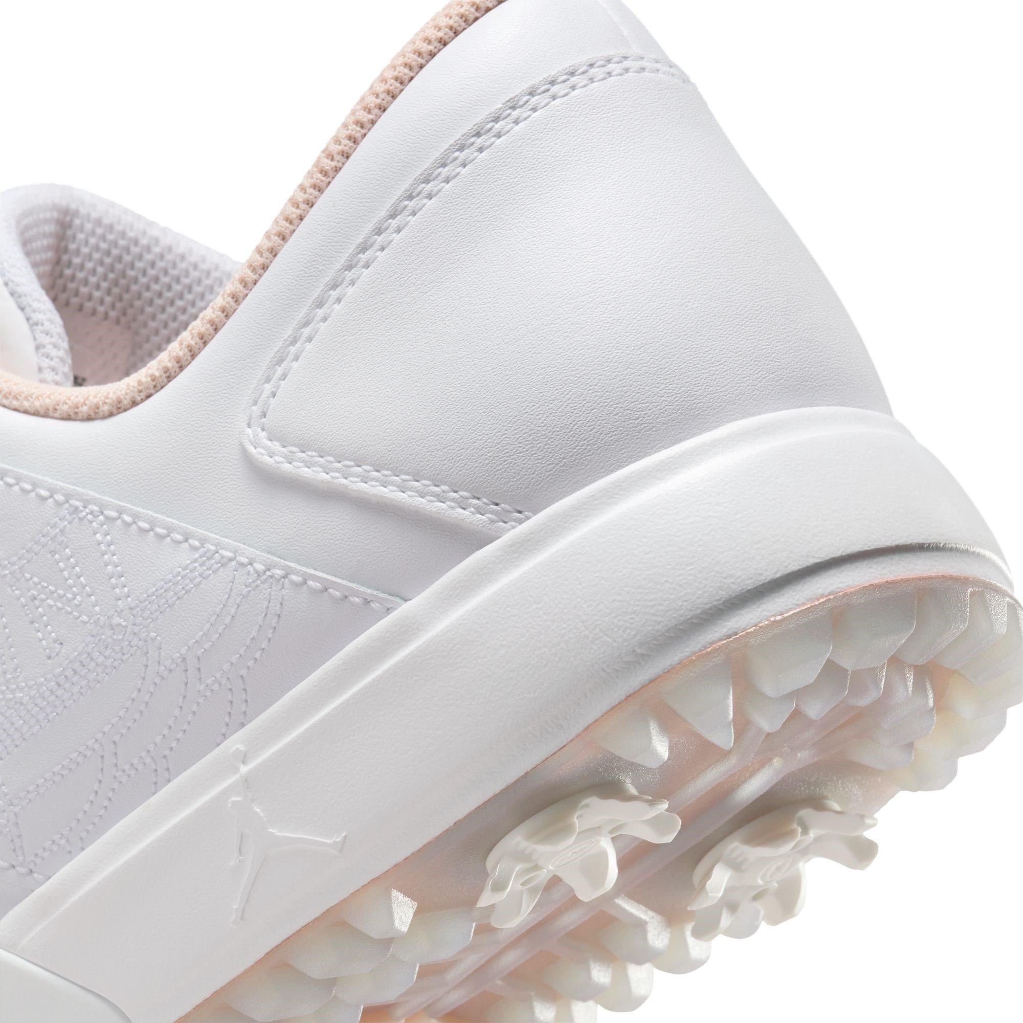 Bijela/Wsh koralj - Air Jordan - Nike Jordan Retro 1 G Golf Shoes - 9