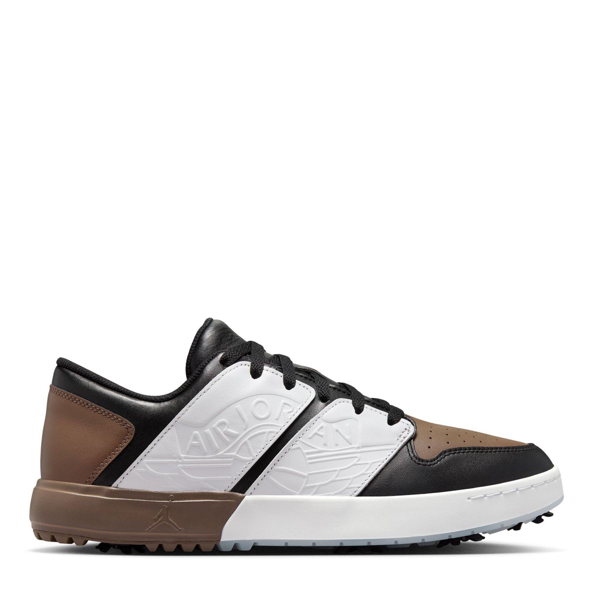 Black/White - Air Jordan - Nike Jordan Retro 1 G Golf Shoes - 1