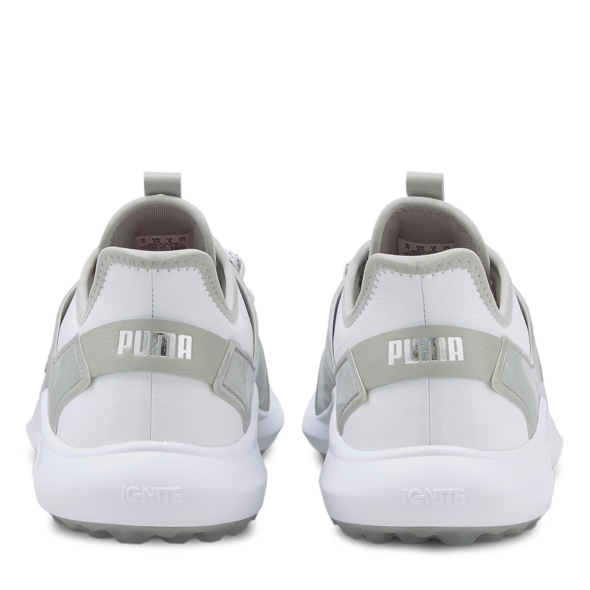 Puma White - Puma - Puma Ignite Fasten8 Pro Spikeless Golf Shoes Mens - 5