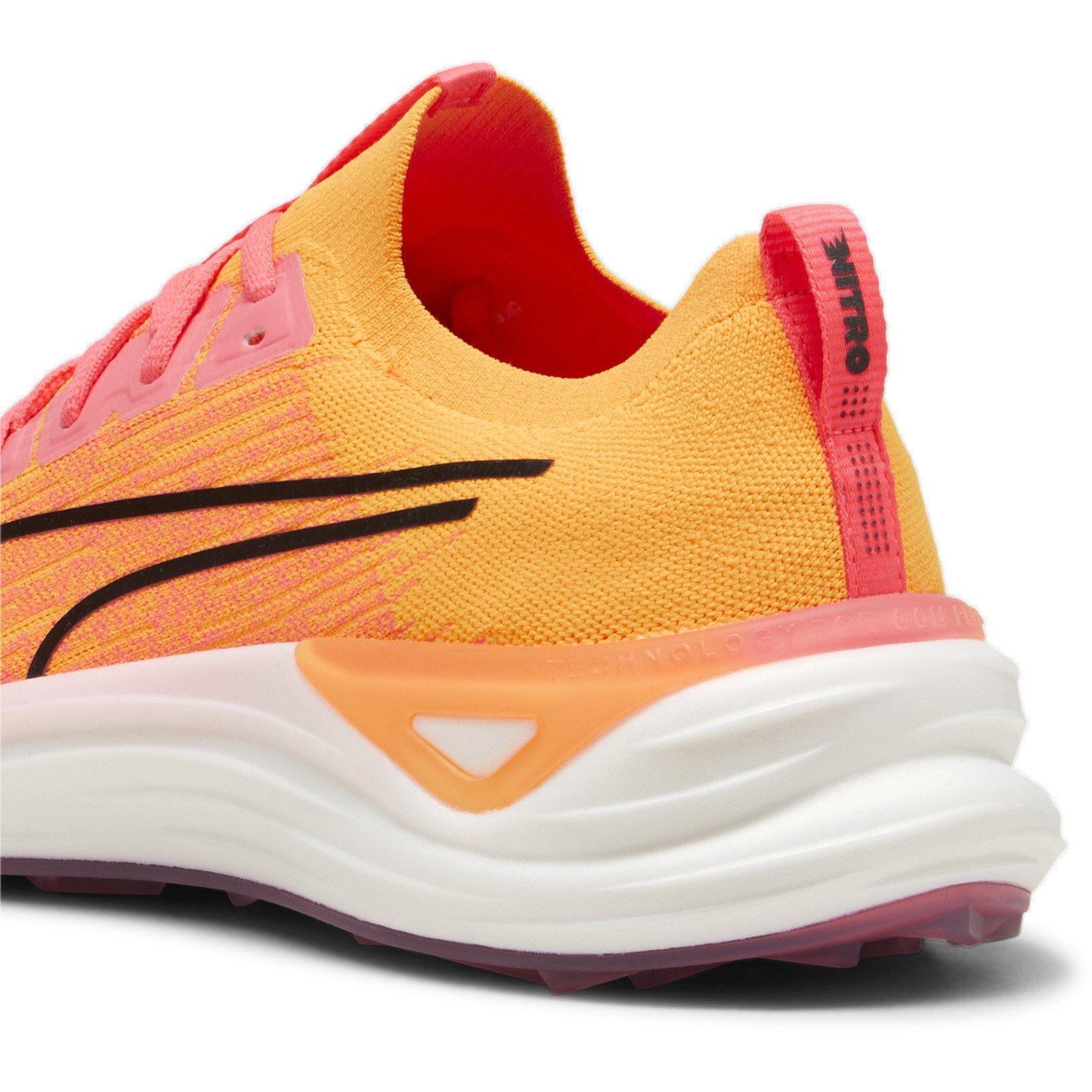 Sunglow/Suns - Puma - Electrocat Nitro Fire Glow Spikeless Golf Shoes Mens - 5