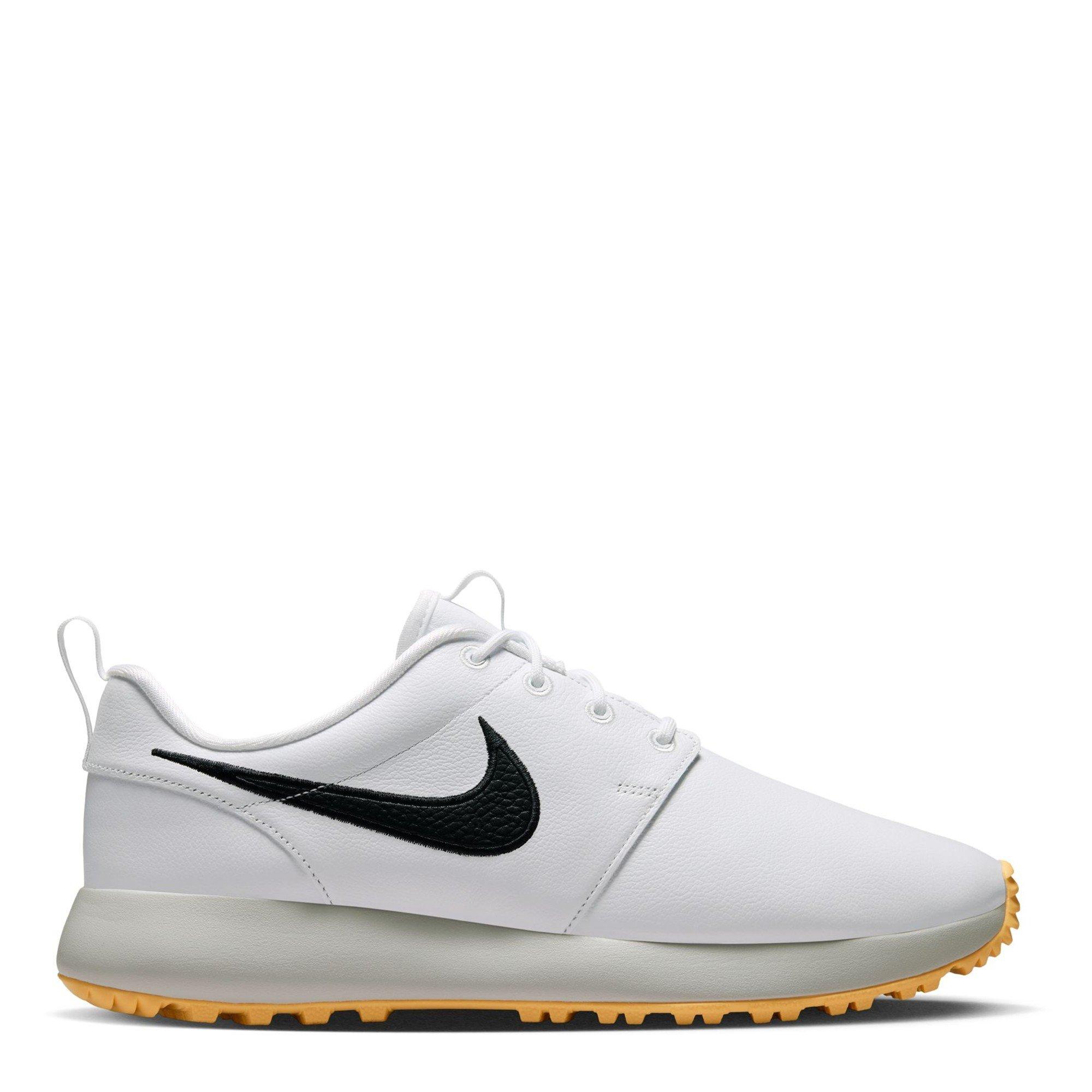 White/Black - Nike - Men's Spikeless Golf Shoes - 1