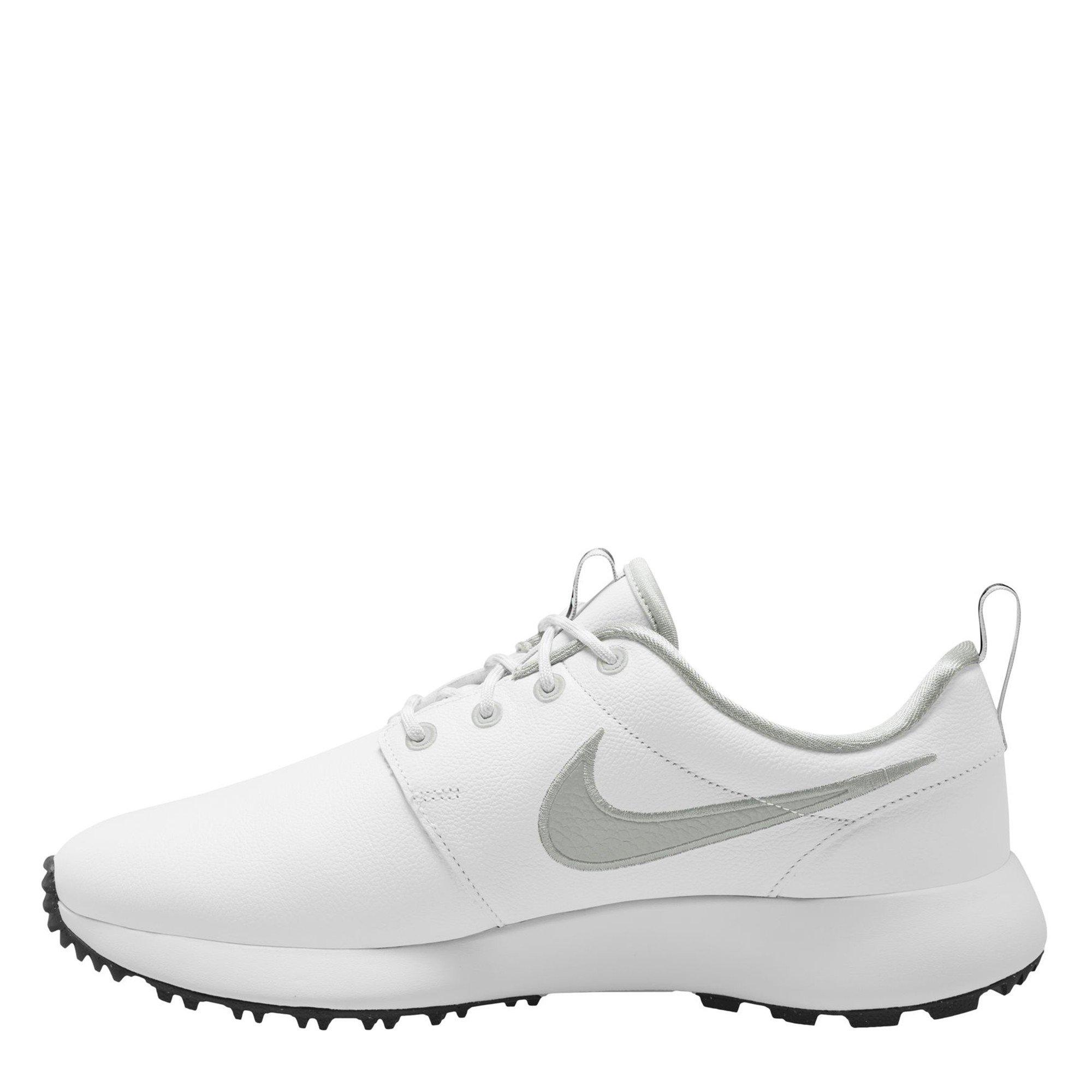 White/Black-Wht - Nike - Men's Spikeless Golf Shoes - 2