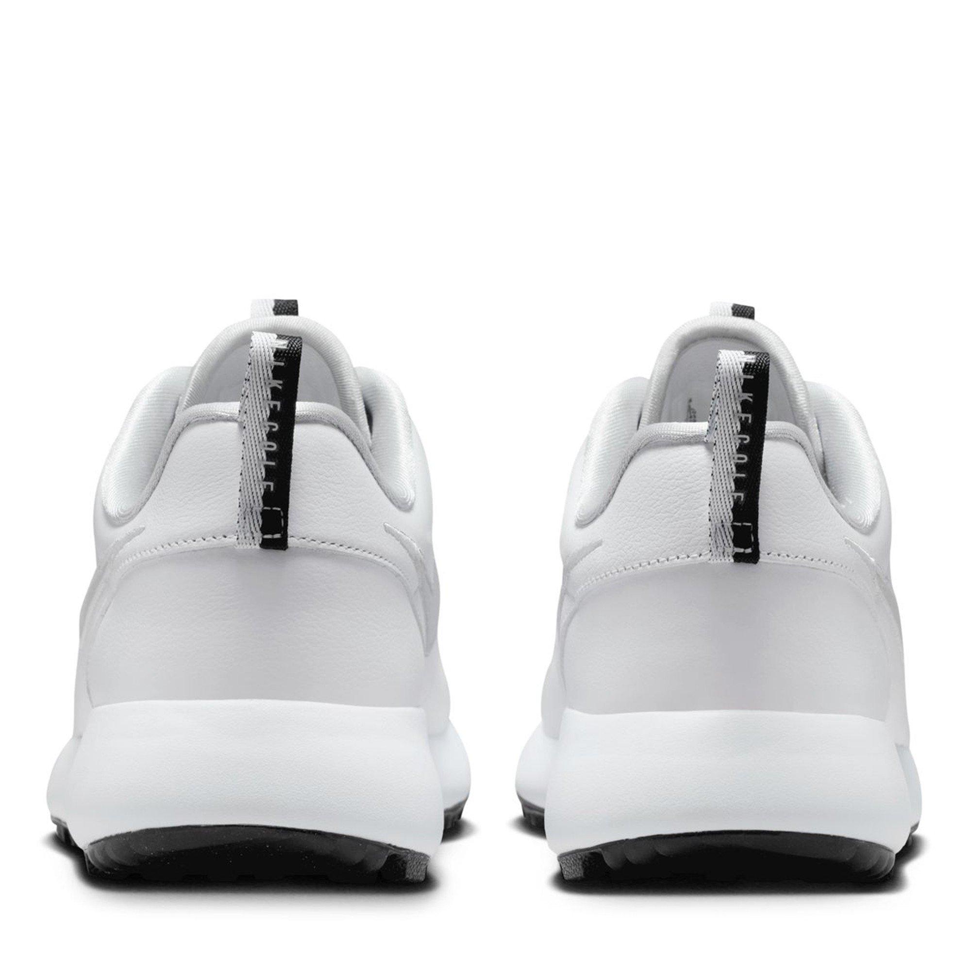 White/Black-Wht - Nike - Men's Spikeless Golf Shoes - 5