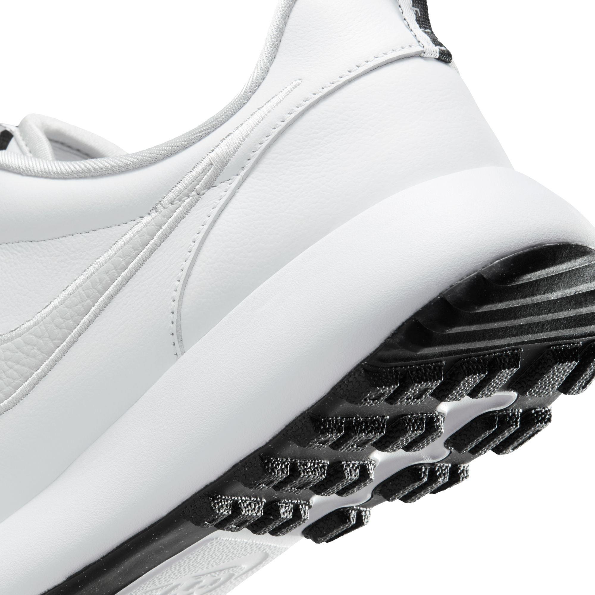 White/Black-Wht - Nike - Men's Spikeless Golf Shoes - 8