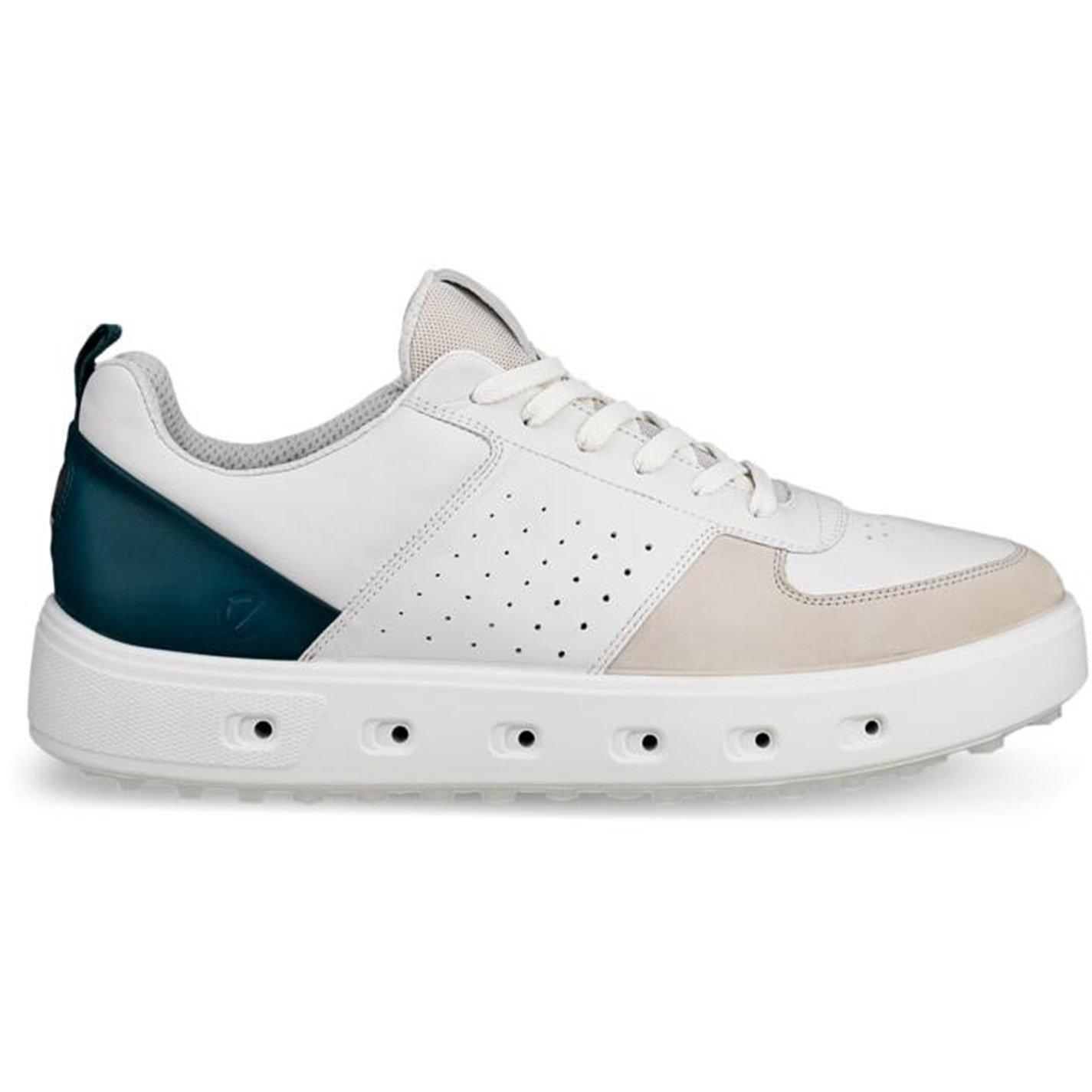 Ecco Men's Golf Street 720 - White/Green - 9.5 (43)
