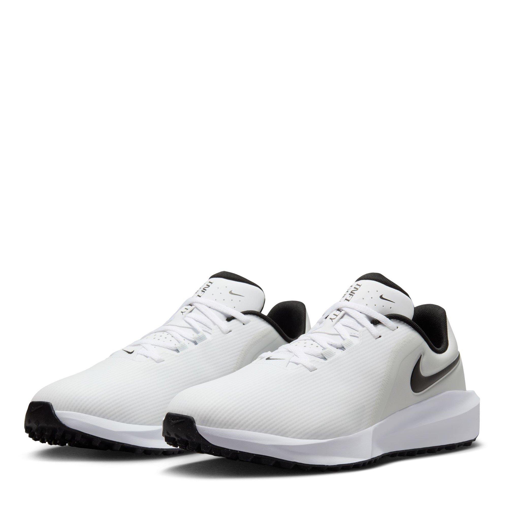 Hvid/Sort - Nike - Infinity G 24 Golf Shoes - 4
