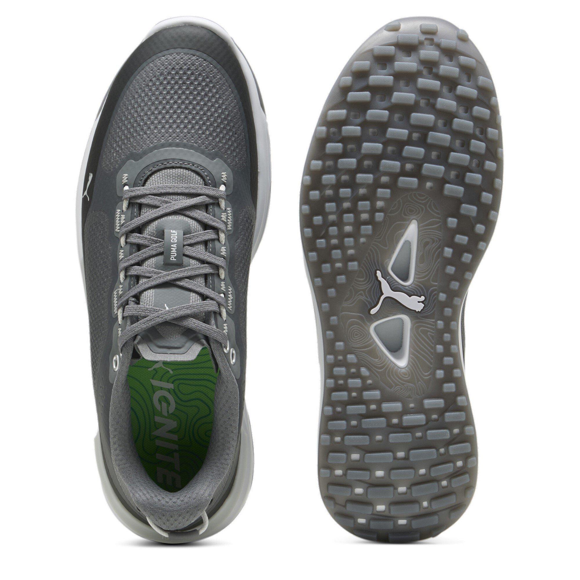 Slate Sky - Puma - Men's Ignite Elevate Spikeless Golf Shoes - 3