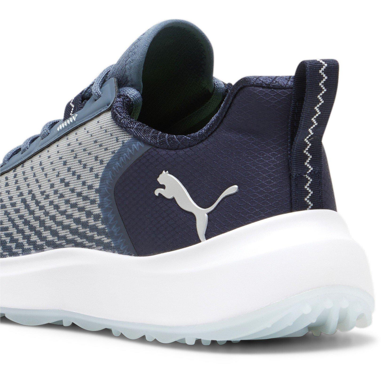 Azul/Marinheiro - Puma - Fusion Crush Sport Spikeless Golf Shoes Mens - 5