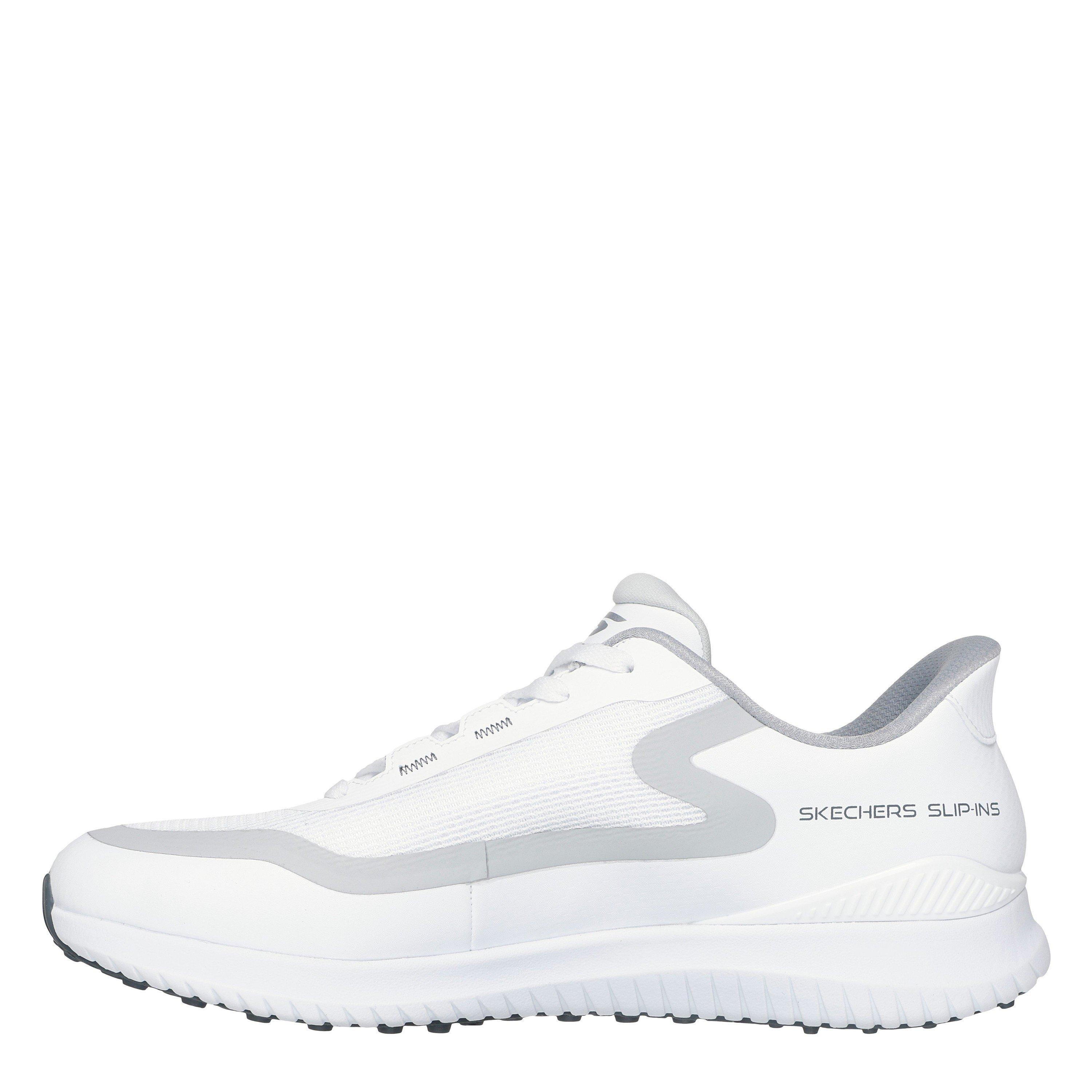 White/Grey - Skechers - Go Golf Flight Spikeless Shoes Mens - 2