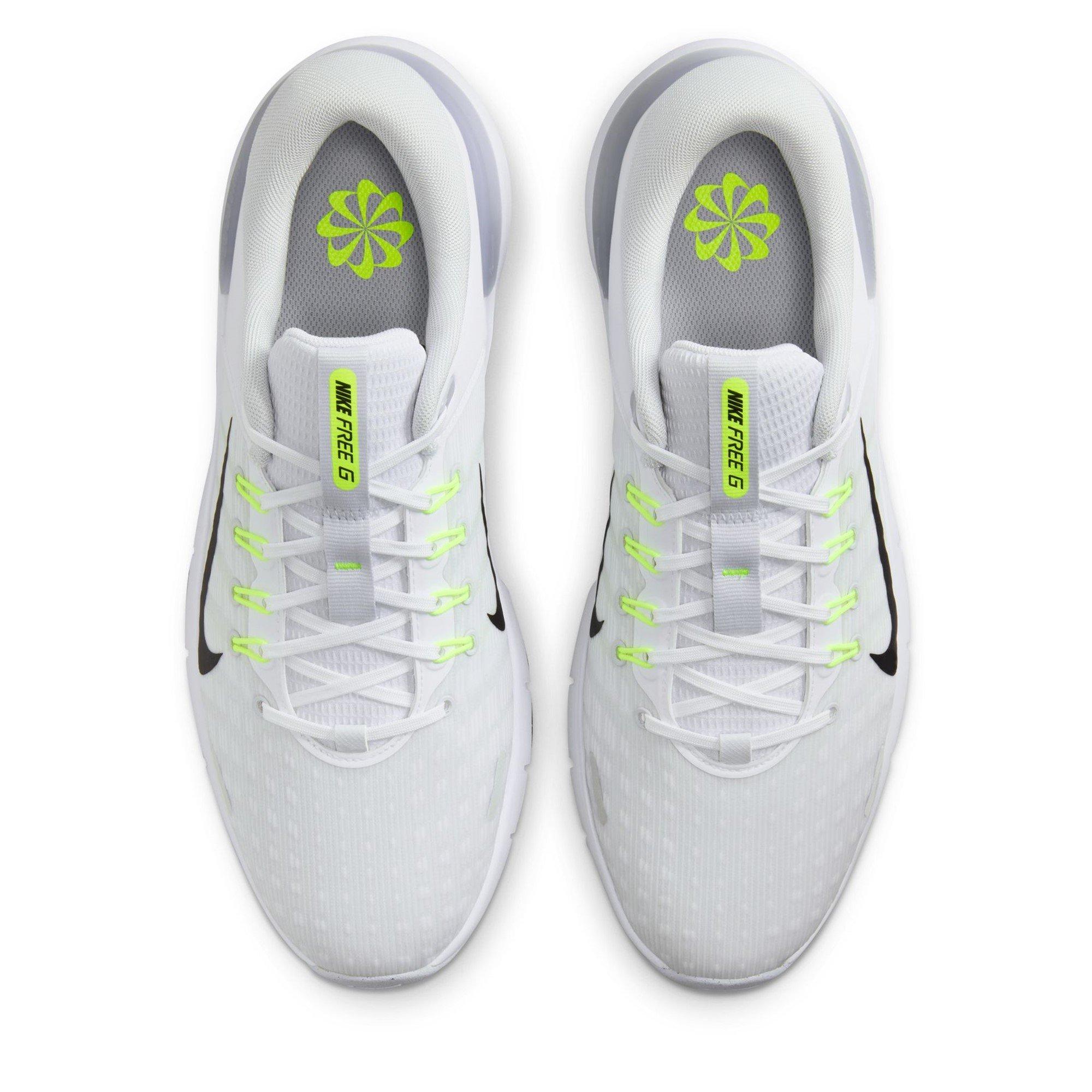 White/Platinum - Nike - Free Golf Men's Golf Shoes - 6