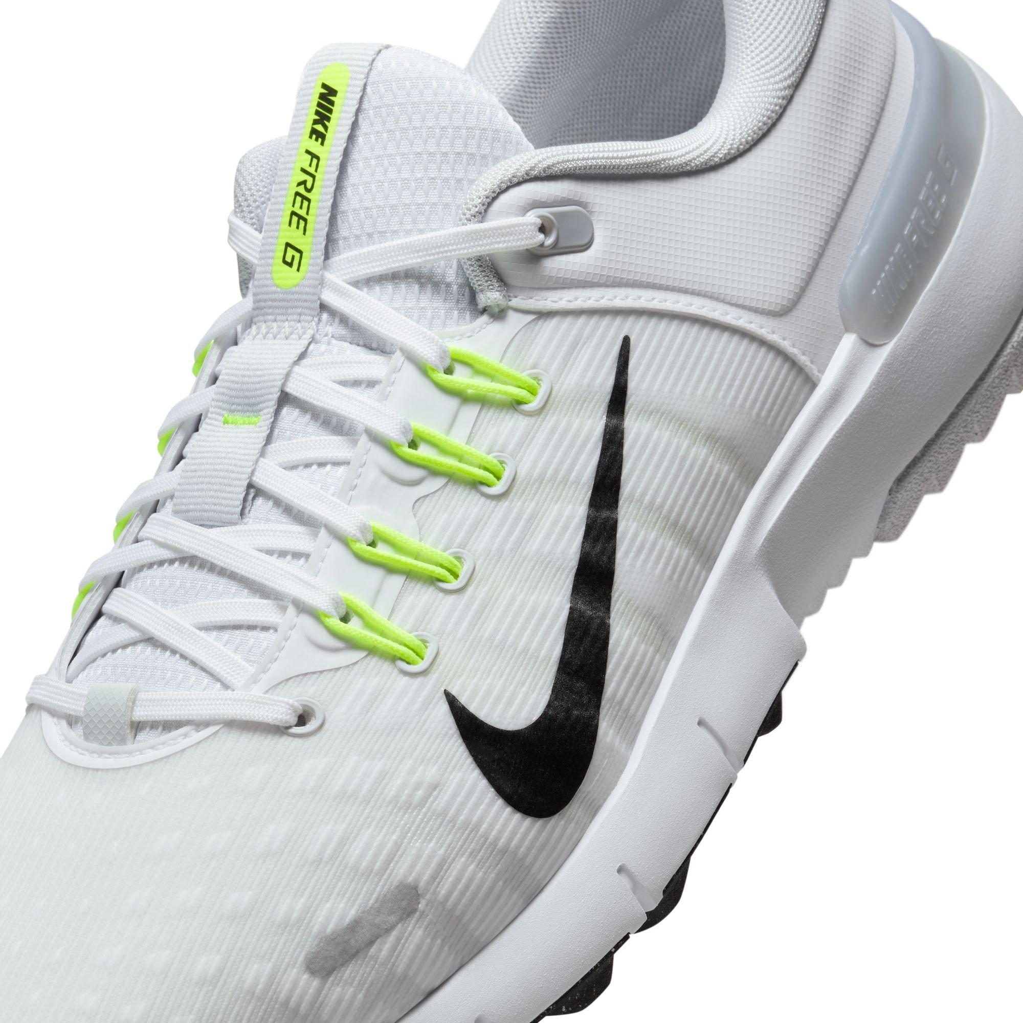 White/Platinum - Nike - Free Golf Men's Golf Shoes - 7