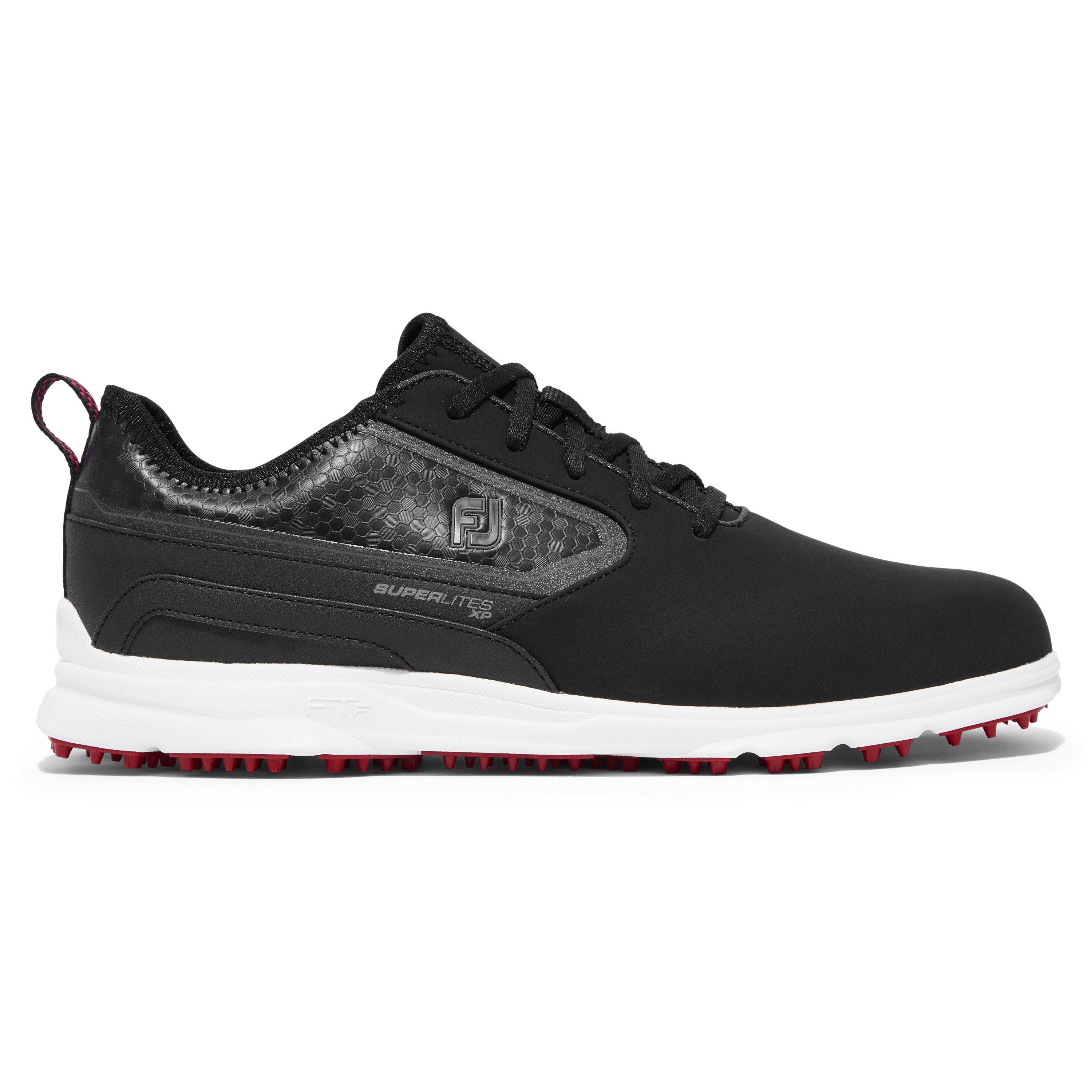 Zwart/Wit - FootJoy - Footjoy Superlites XP Mens Golf Shoes