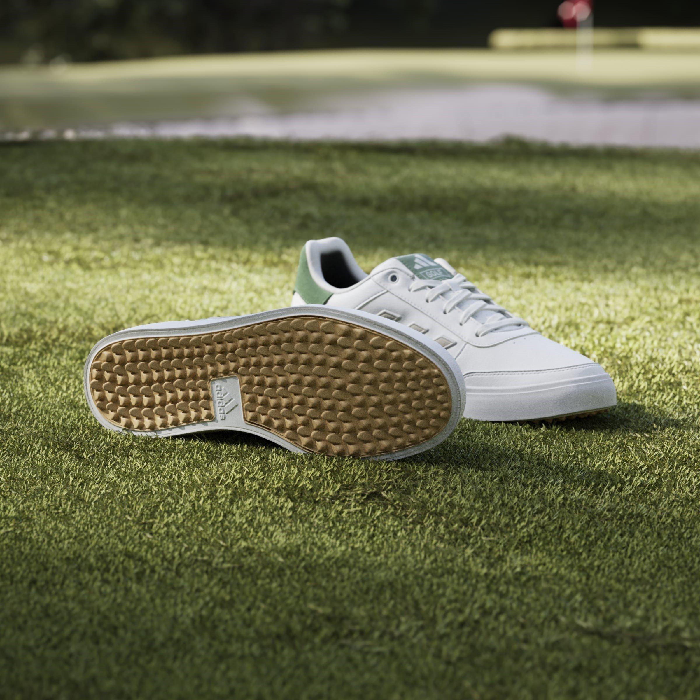 Ftwr White - adidas - Unisex Adults Retrocross Spikeless Golf Shoes - 12