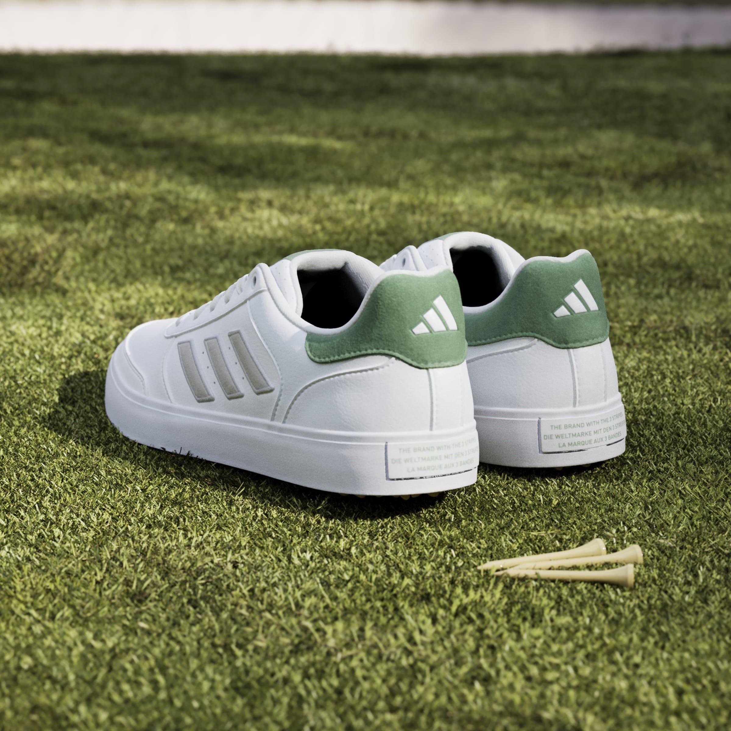 Ftwr White - adidas - Unisex Adults Retrocross Spikeless Golf Shoes - 14