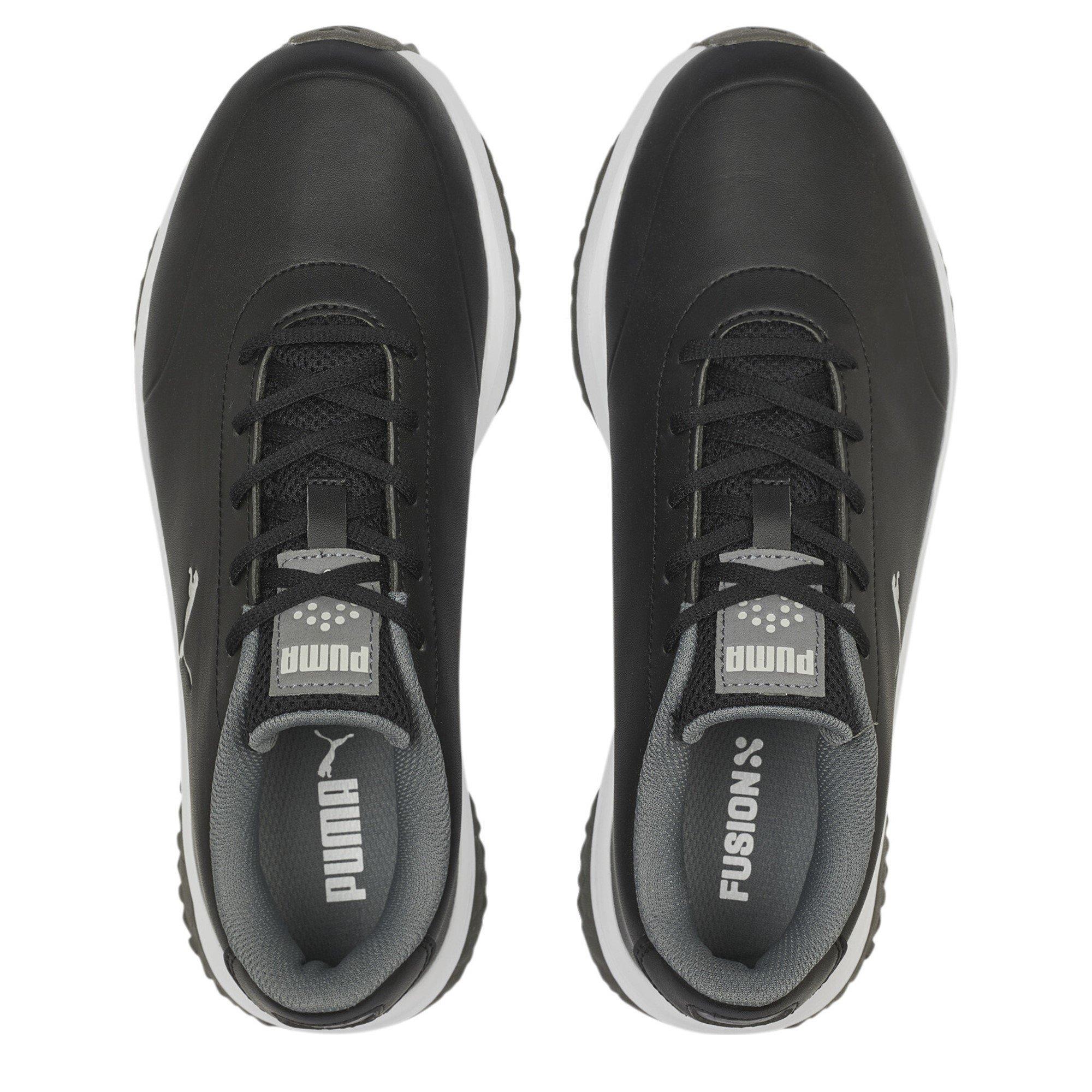 Preto - Puma - Fusion Tech Spikeless Golf Shoes - 6