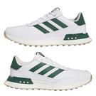 Blanc/Vert/Gomme - adidas - A closer look at Amelia Hamlins brown lace-up sandals - 9