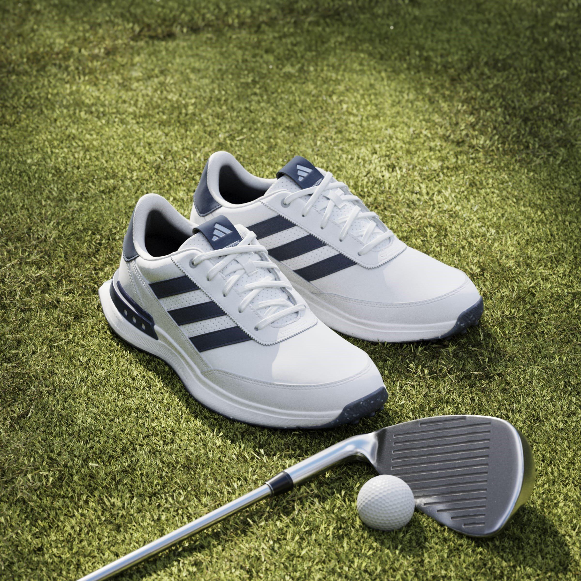 er/Black
Weiß/Tinte/Silber/Schwarz - adidas - S2G Spikeless Leather 24 Golf Shoes - 13