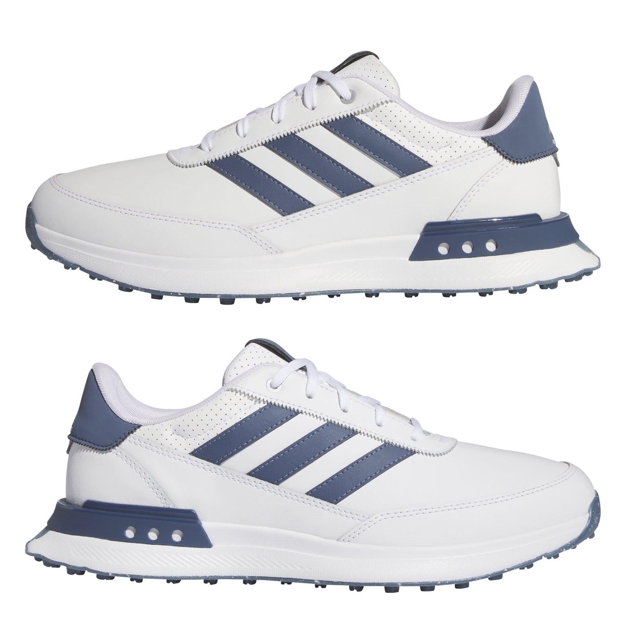 er/Black
Weiß/Tinte/Silber/Schwarz - adidas - S2G Spikeless Leather 24 Golf Shoes - 9