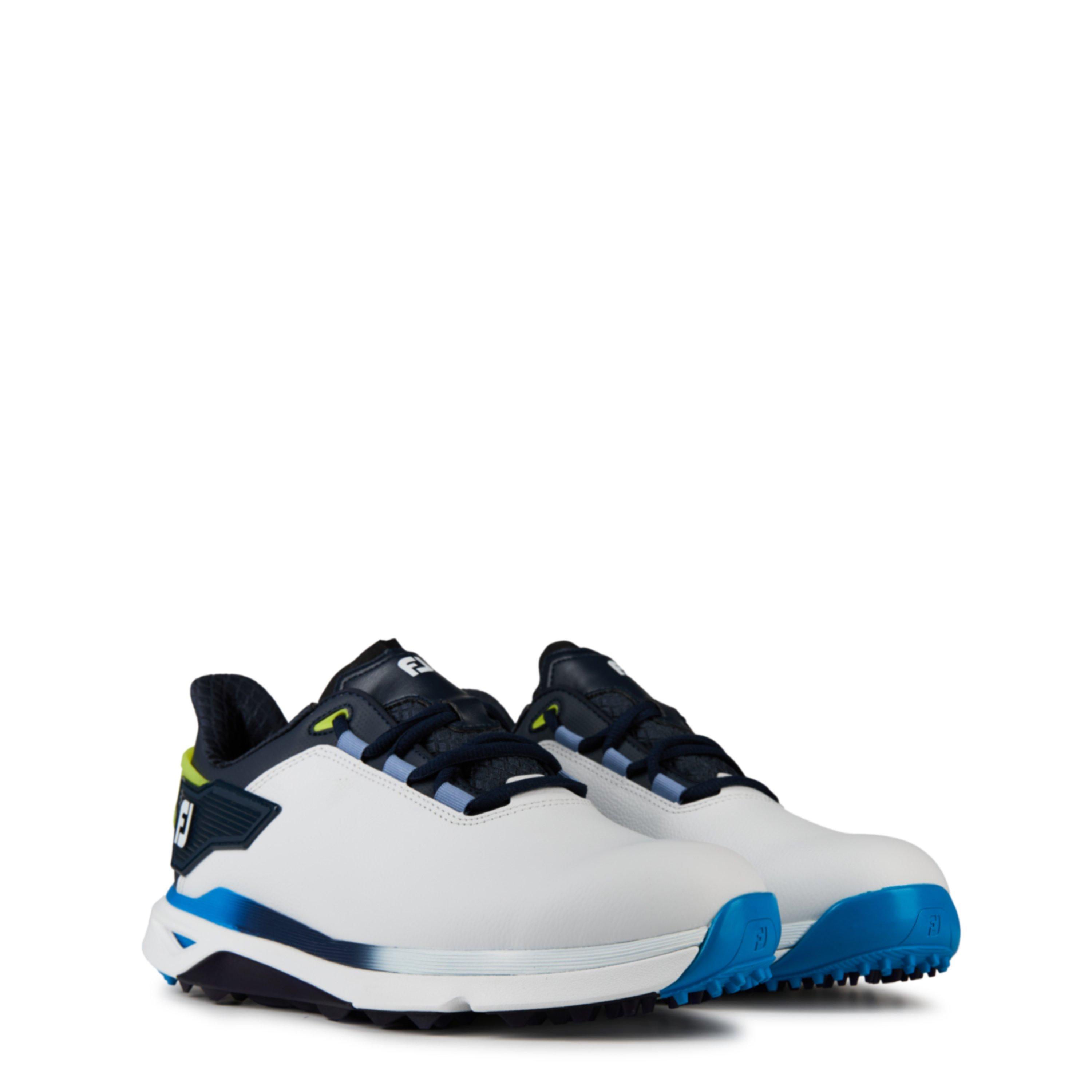 Weiß/Marineblau/Blau - FootJoy - Pro Spikeless Golf Shoes - 3