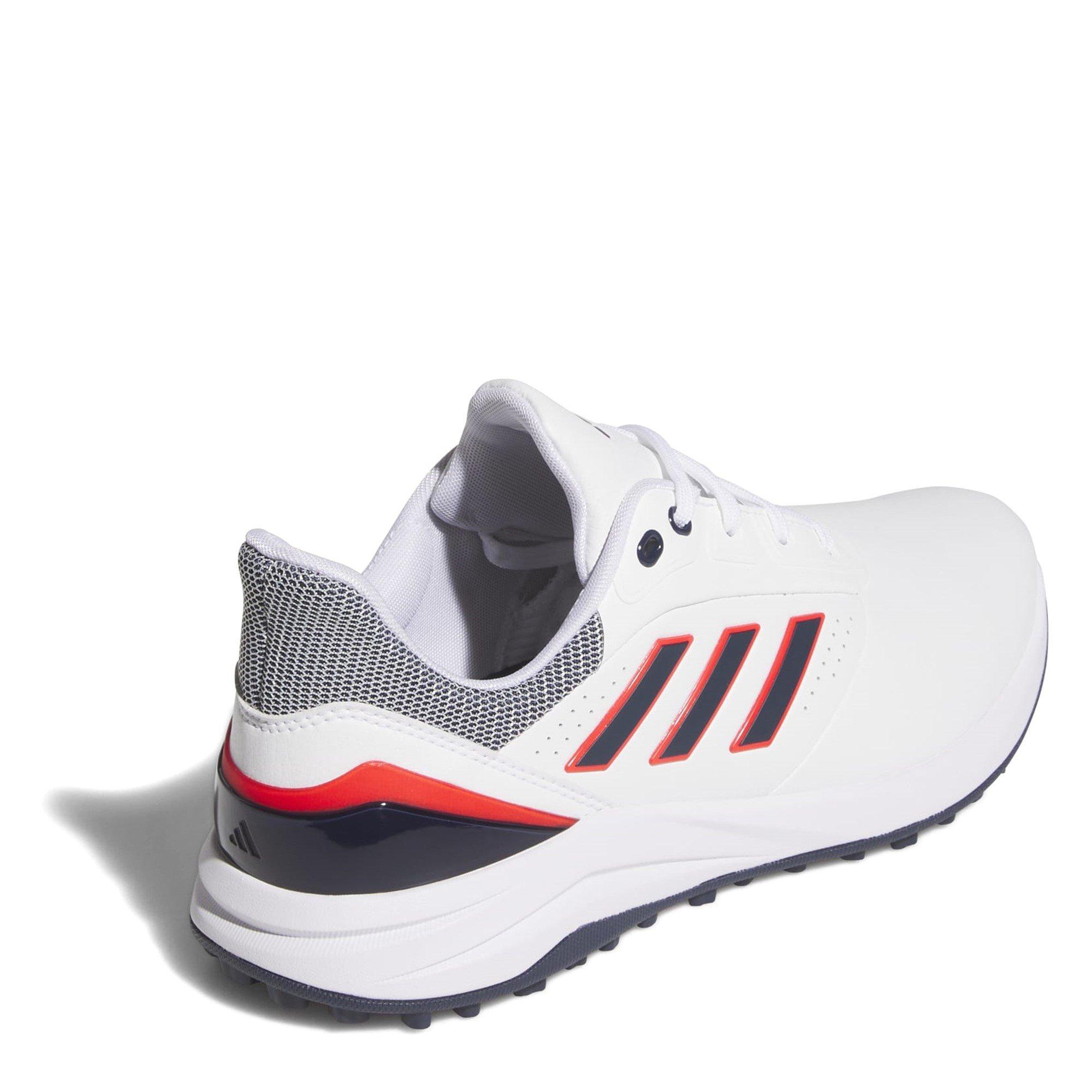 Wht/Nvy/Red - adidas - Solarmotion 24 Lightstrike Golf Shoes Adults - 4