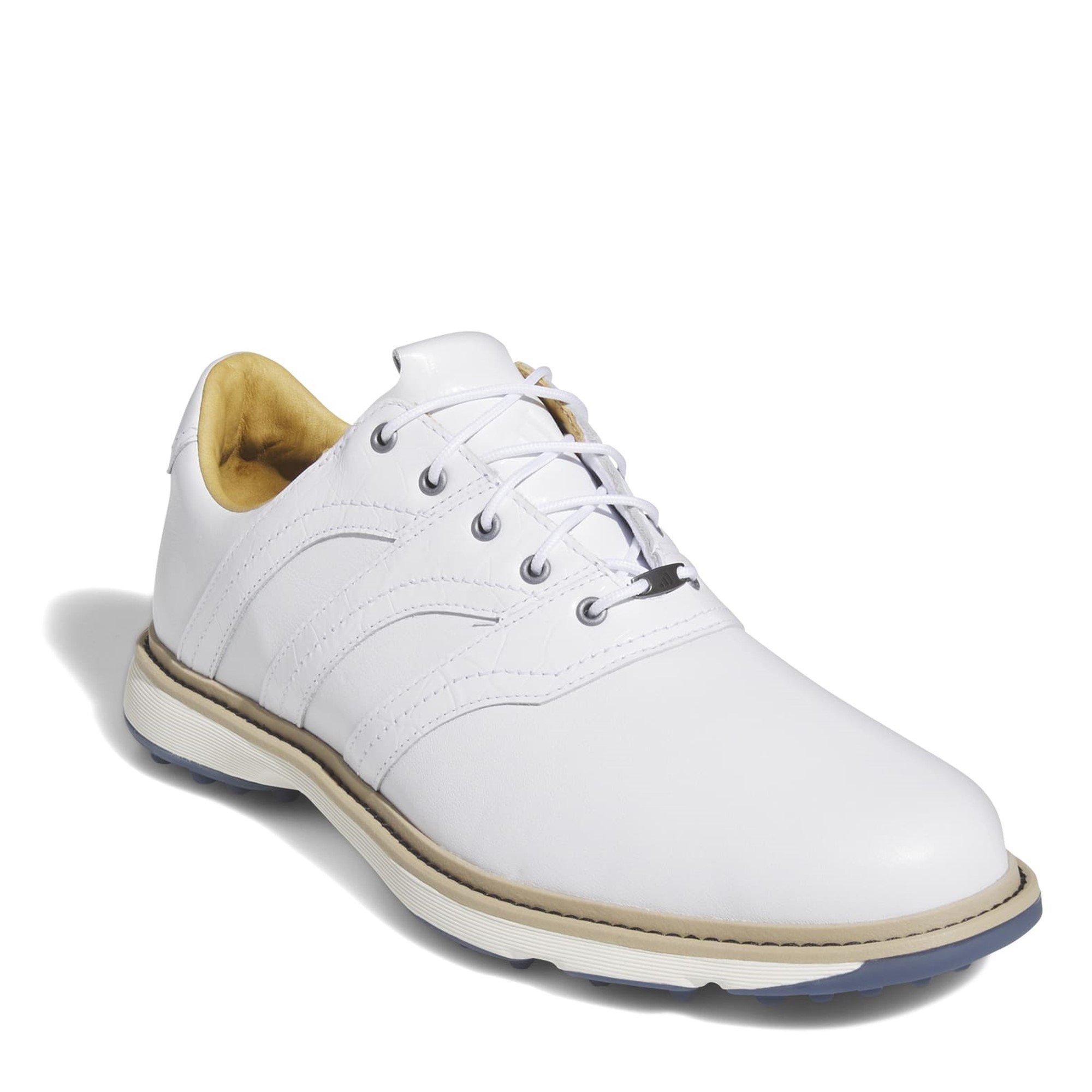 Ftwrwht/Prelvnk - adidas - MC Z-Traxion Spikeless Golf Shoes Mens - 3