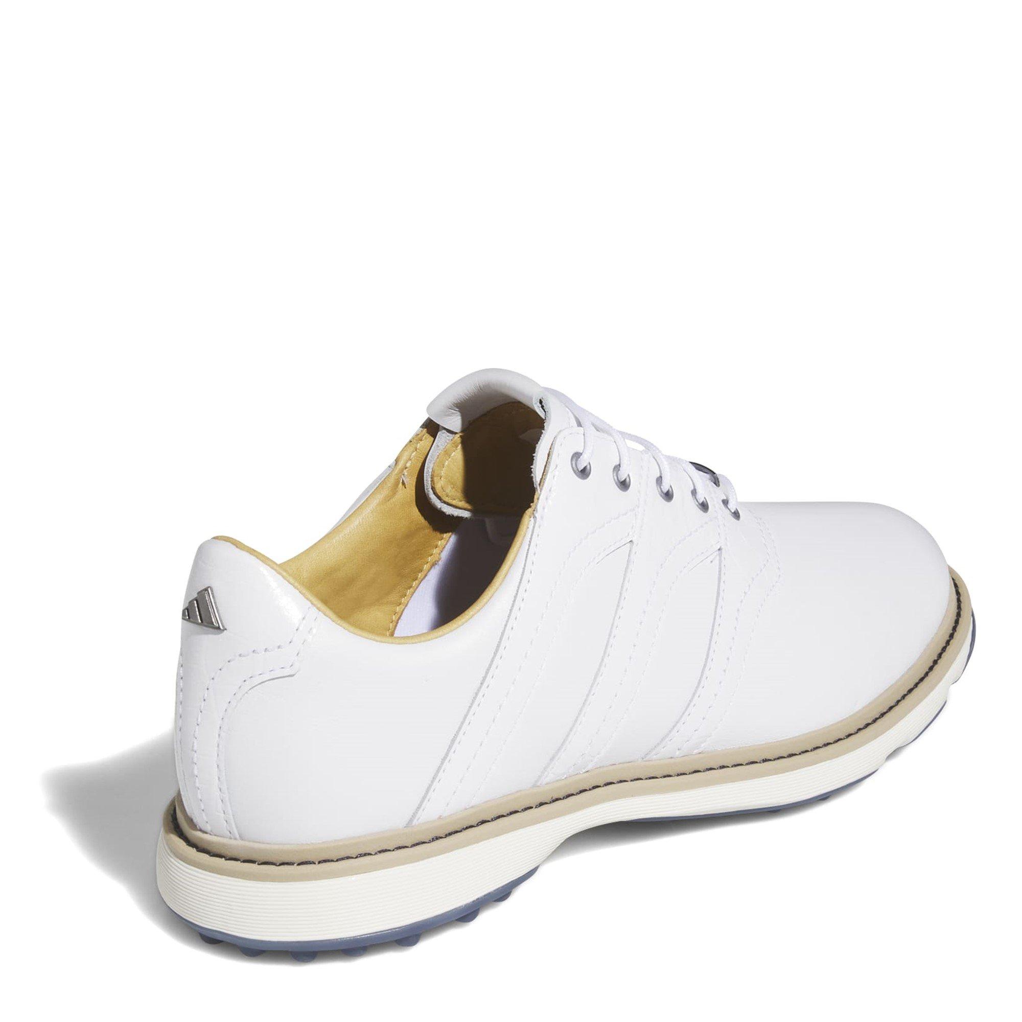 Ftwrwht/Prelvnk - adidas - MC Z-Traxion Spikeless Golf Shoes Mens - 4