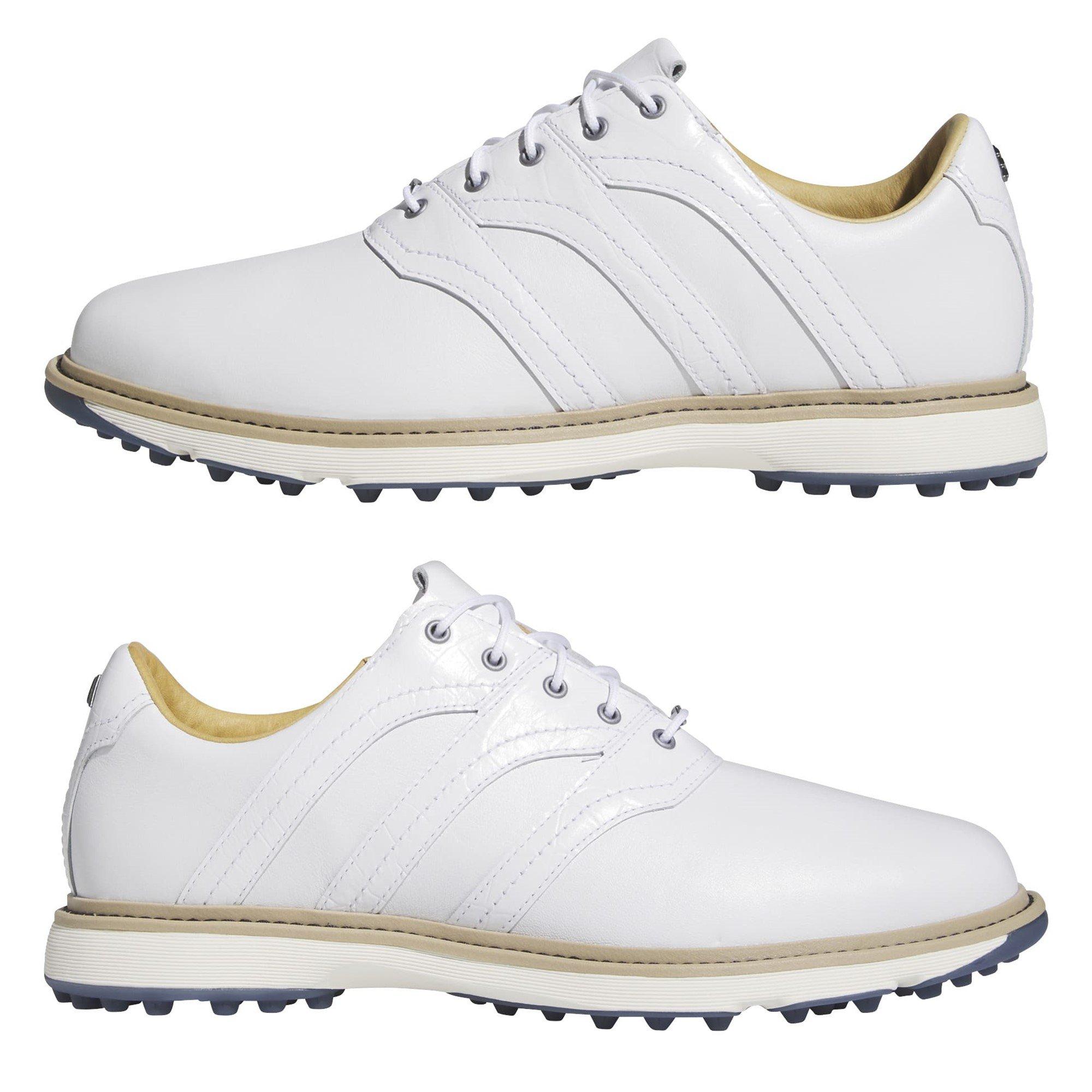 Ftwrwht/Prelvnk - adidas - MC Z-Traxion Spikeless Golf Shoes Mens - 9
