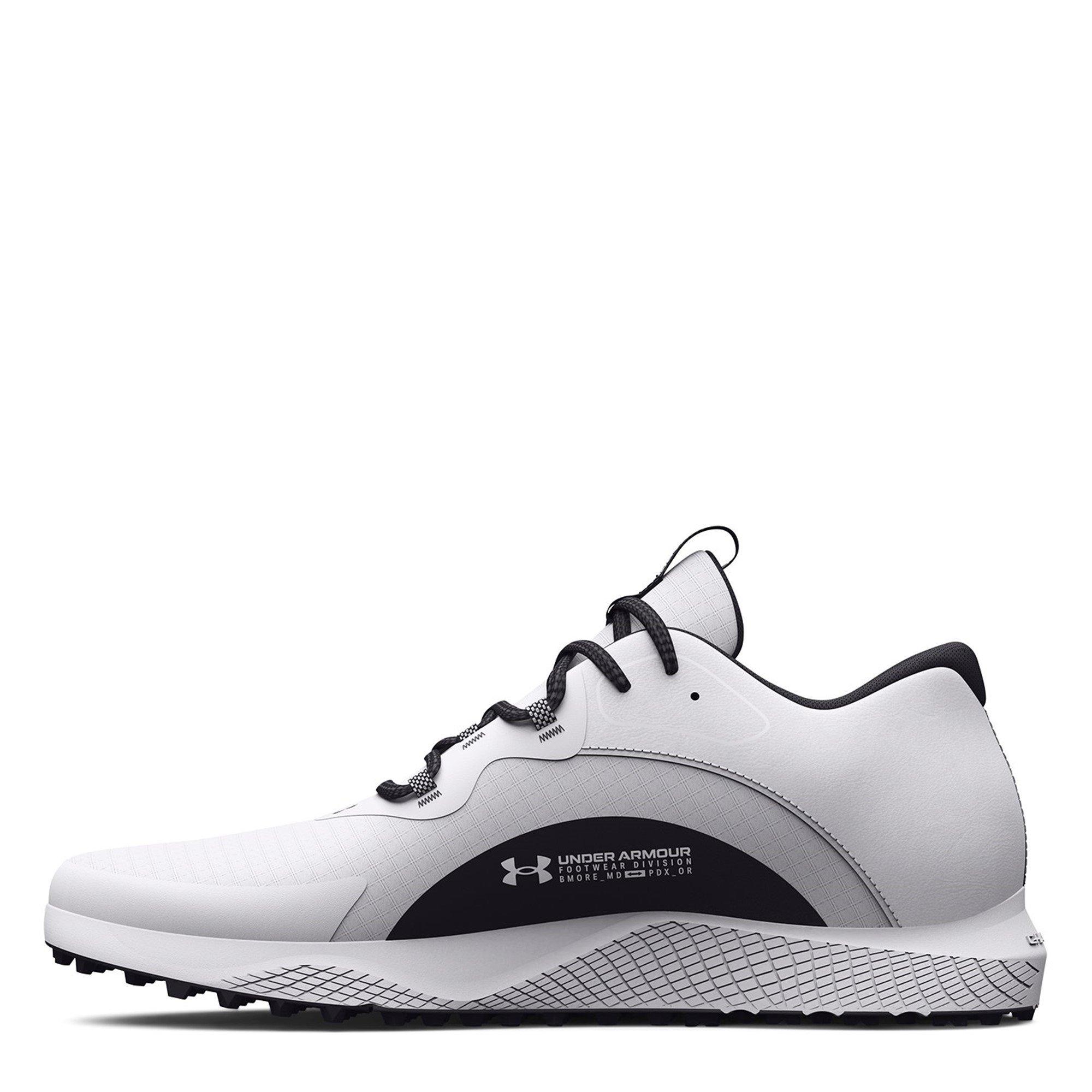 Blanco/Negro - Under Armour - Amour Charge Draw 2 SL Golf Shoe - 2