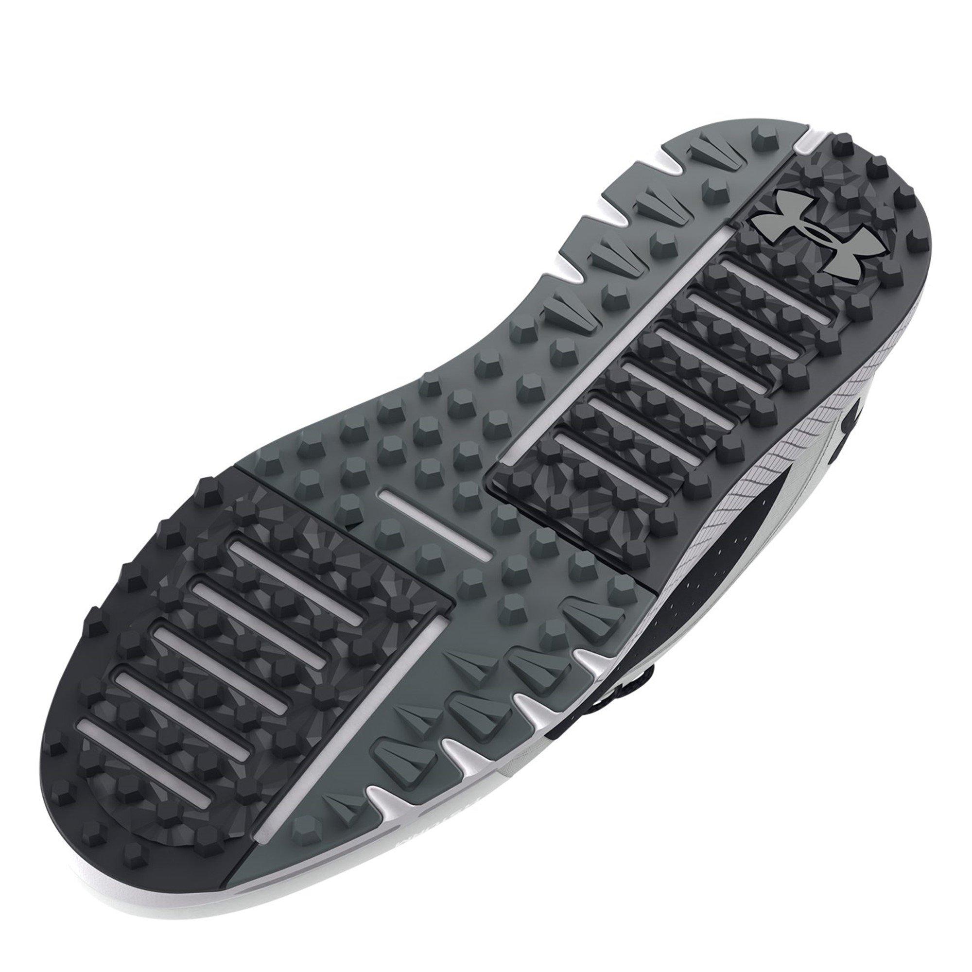 Blanco/Negro - Under Armour - Amour Charge Draw 2 SL Golf Shoe - 3