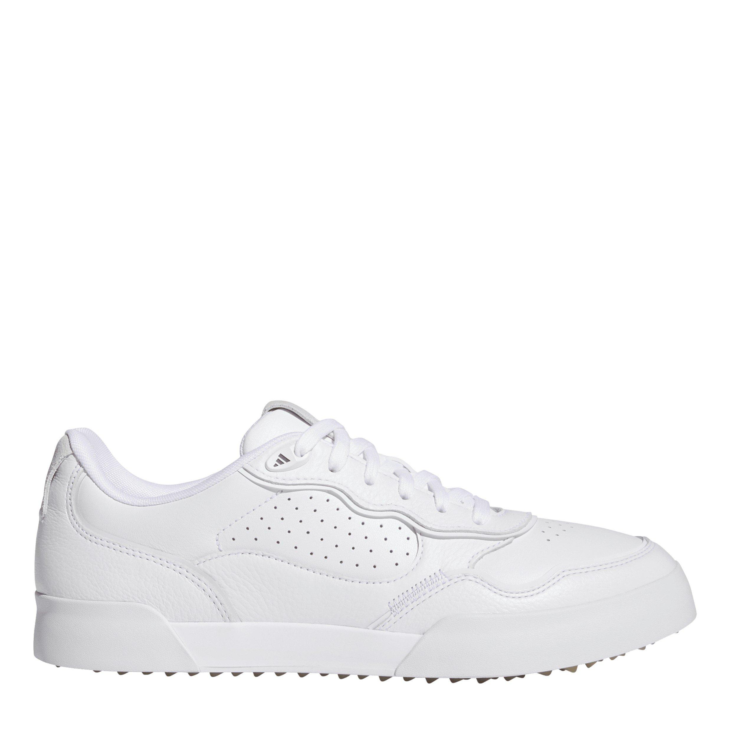 Adidas Men's Retrocross 25 Spikeless Golf Shoes - White/Grey - 9 (43.3)