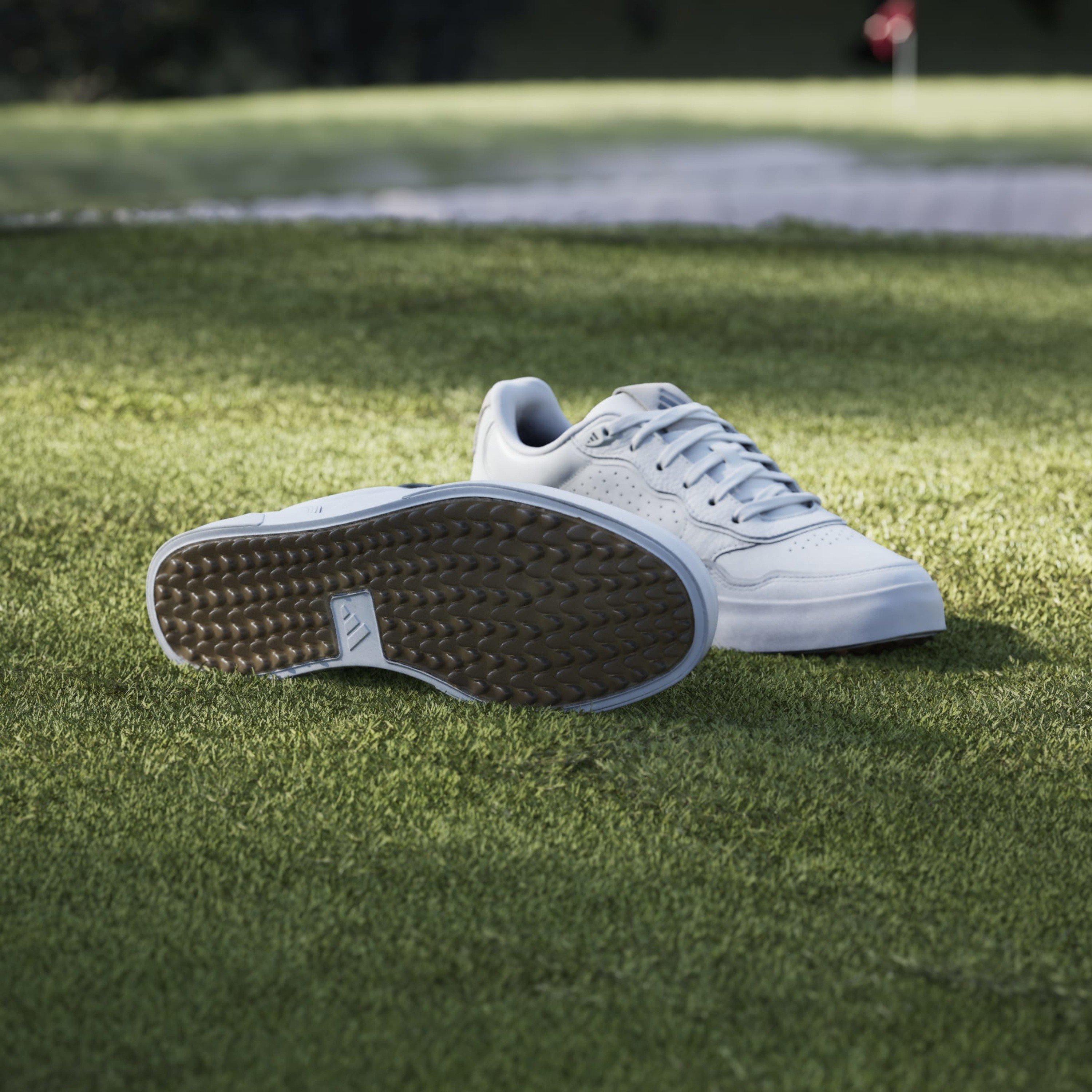 White/Grey - adidas - Retrocross 25 Spikeless Golf Shoes Mens - 11