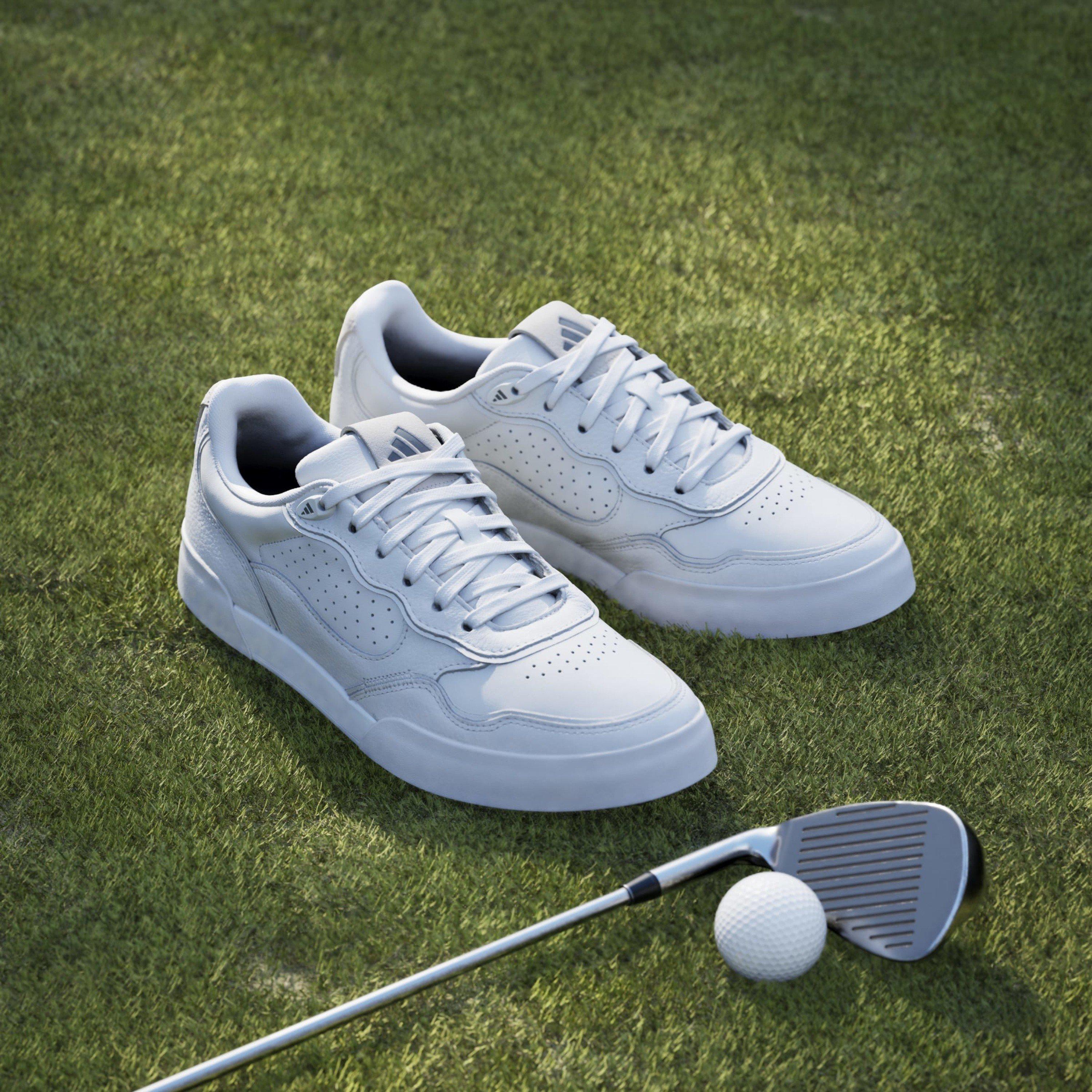 White/Grey - adidas - Retrocross 25 Spikeless Golf Shoes Mens - 12