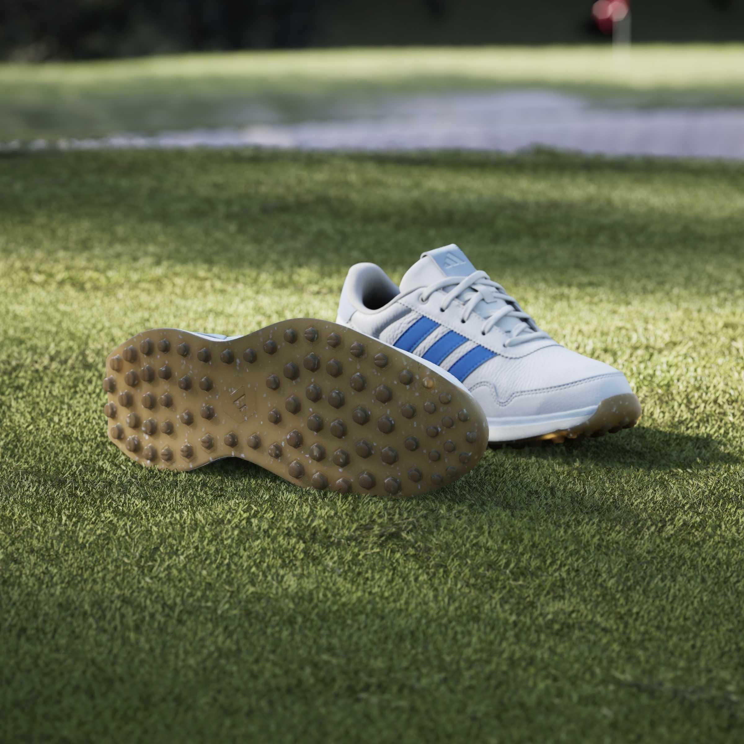 Ftwrwhite/Blue - adidas - Women's Spikeless Golf Shoes - 11