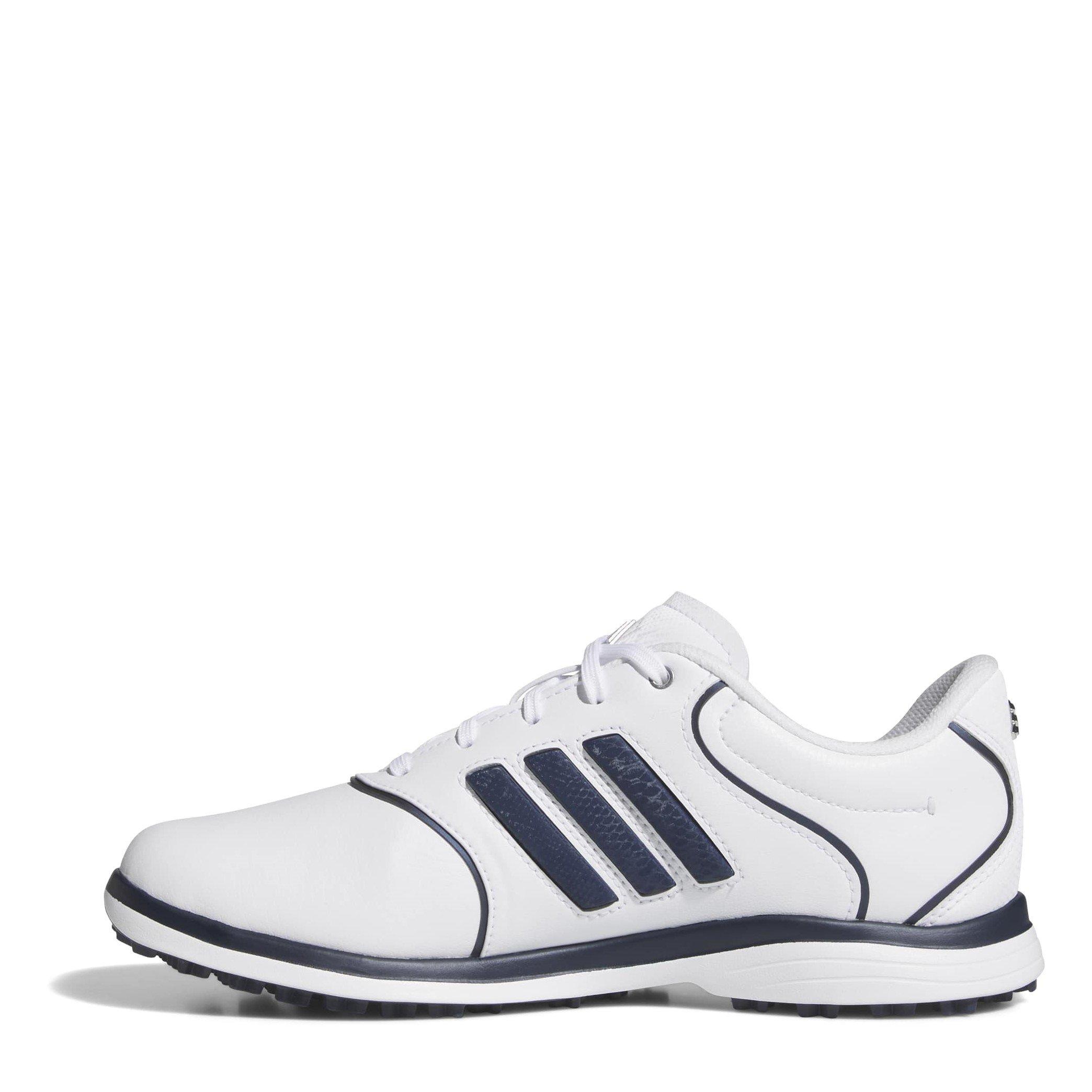 Ftwrwhite/Nvy - adidas - Women's Spikeless Golf Shoes - 2