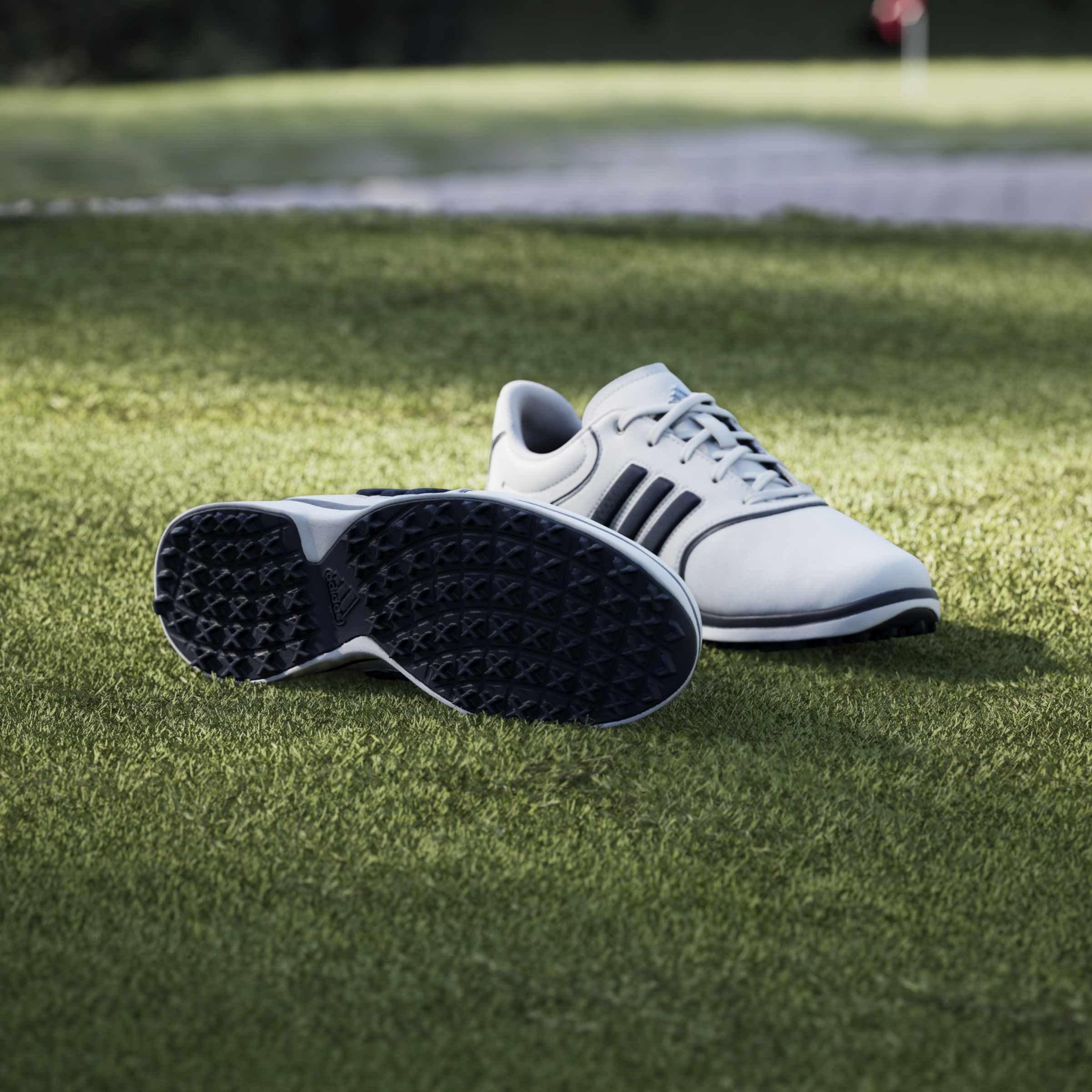 Ftwrwhite/Nvy - adidas - Women's Spikeless Golf Shoes - 11