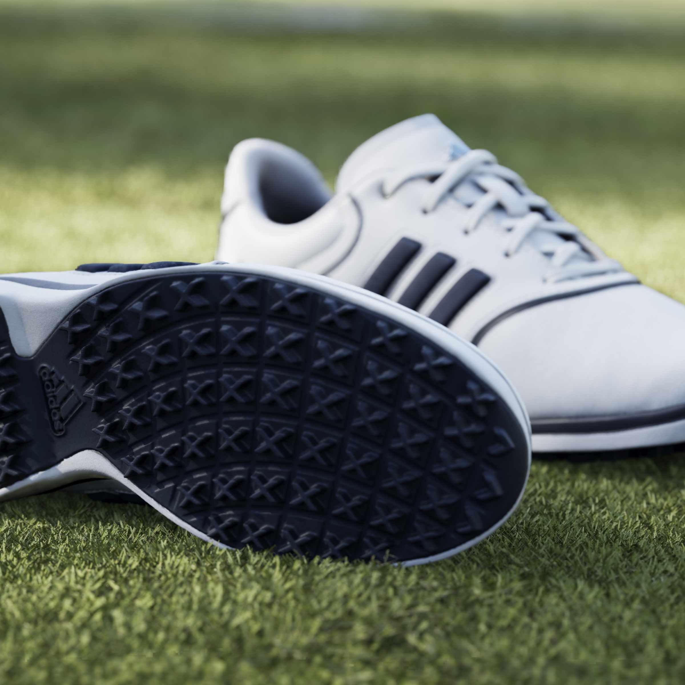 Ftwrwhite/Nvy - adidas - Women's Spikeless Golf Shoes - 16