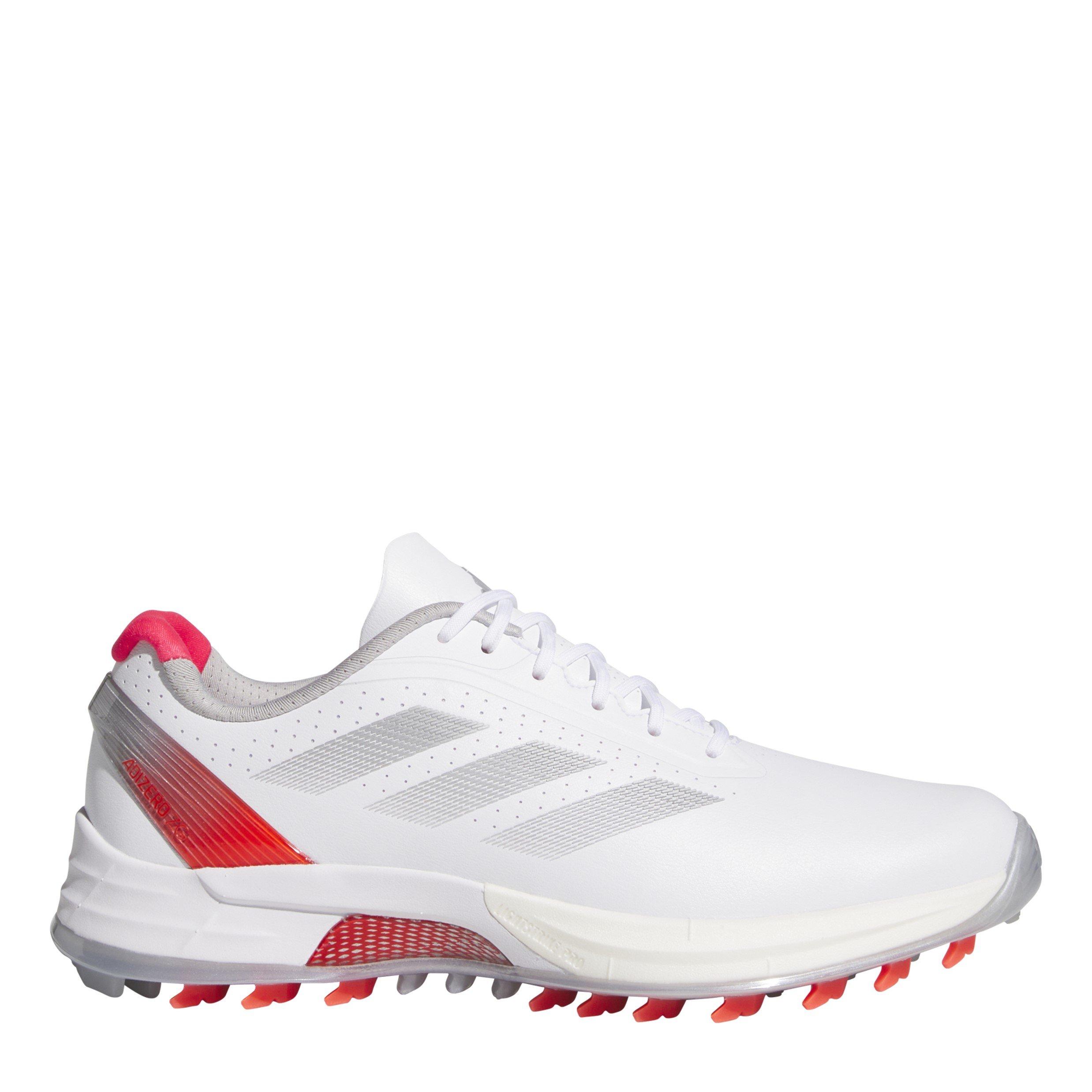 Adidas Women's Adizero Zg Spikeless Golf Shoes - Wht/Silv/Lucid - 4.5 (37.3)