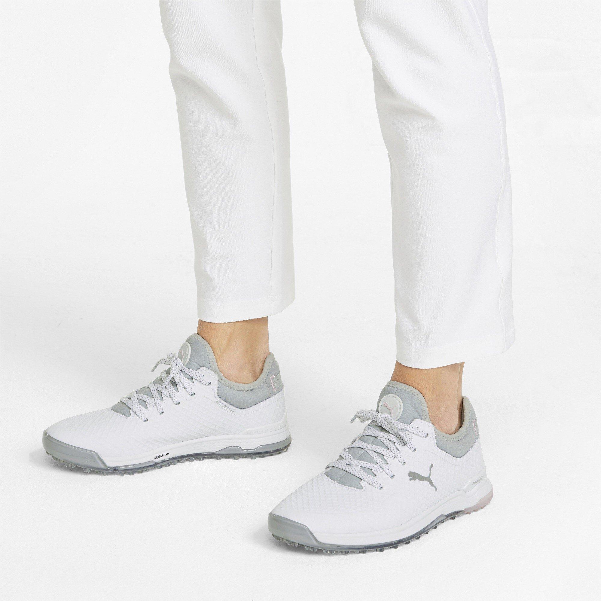 White Pink S - Puma - Proadapt Alphacat Wmns Spikeless Golf Shoes Womens - 3