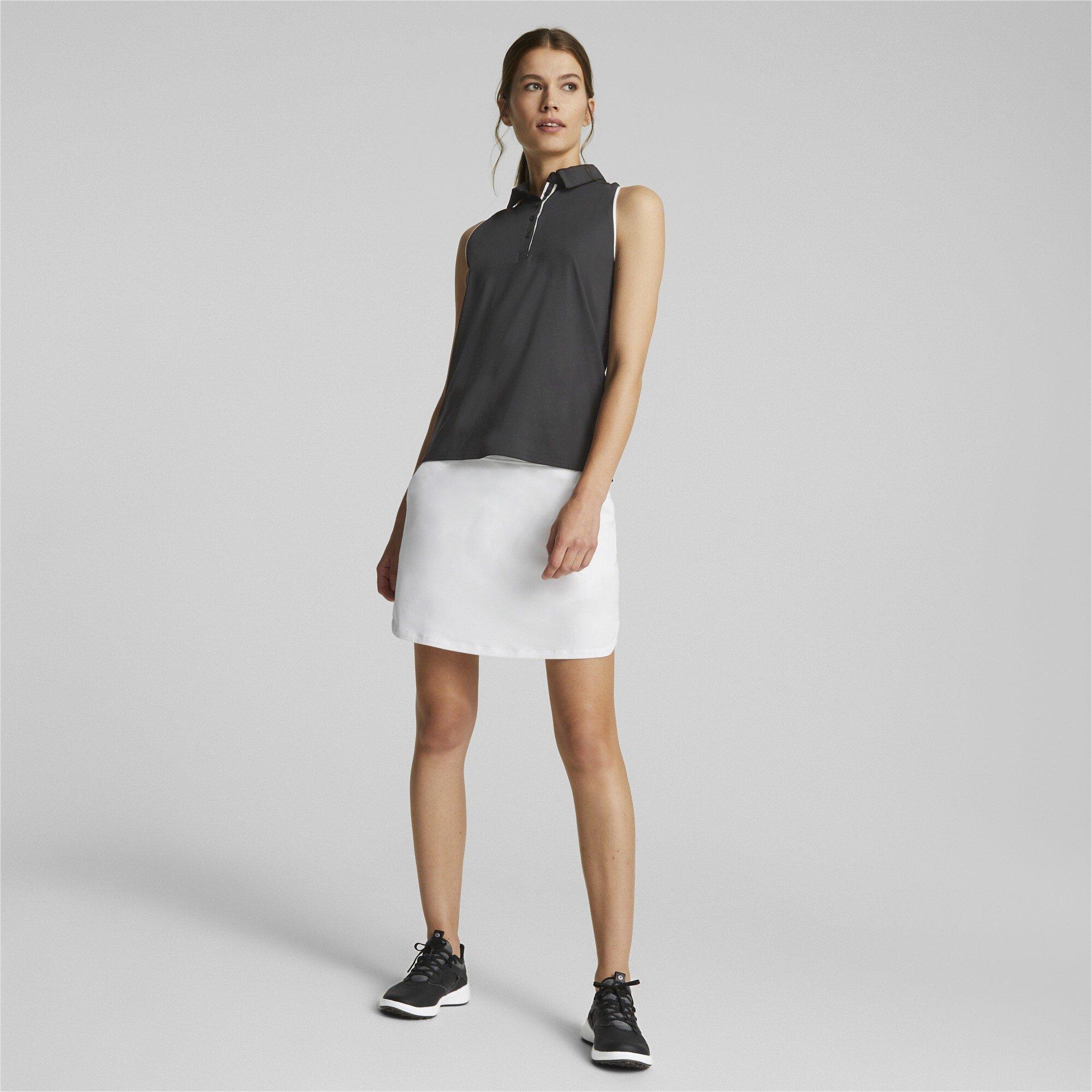 Schwarz/Silber - Puma - Ignite Malibu Wmns Spikeless Golf Shoes Womens - 7