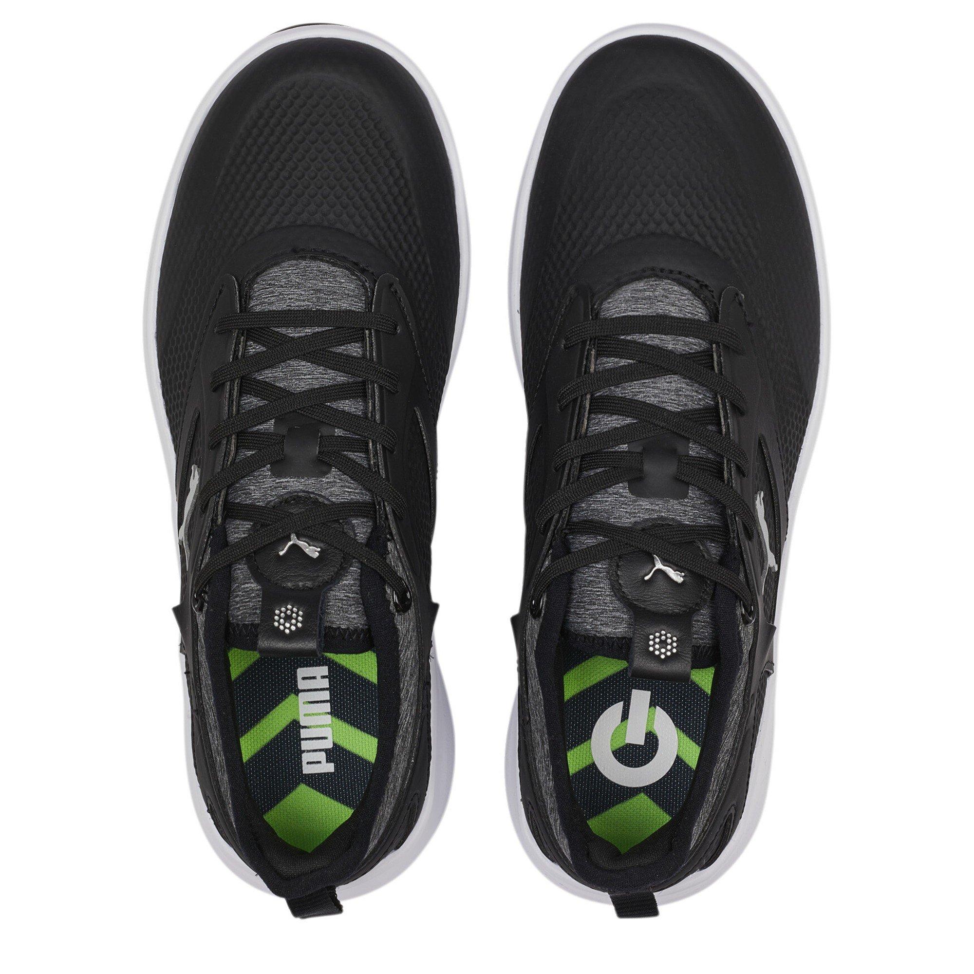 Schwarz/Silber - Puma - Ignite Malibu Wmns Spikeless Golf Shoes Womens - 8