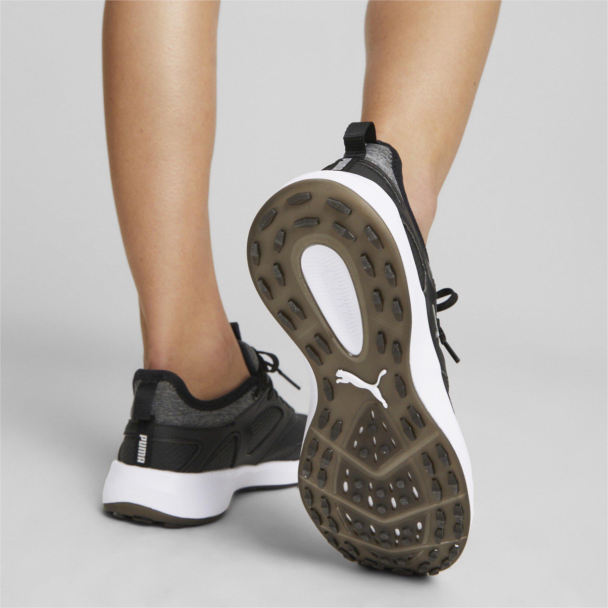 Schwarz/Silber - Puma - Ignite Malibu Wmns Spikeless Golf Shoes Womens - 9
