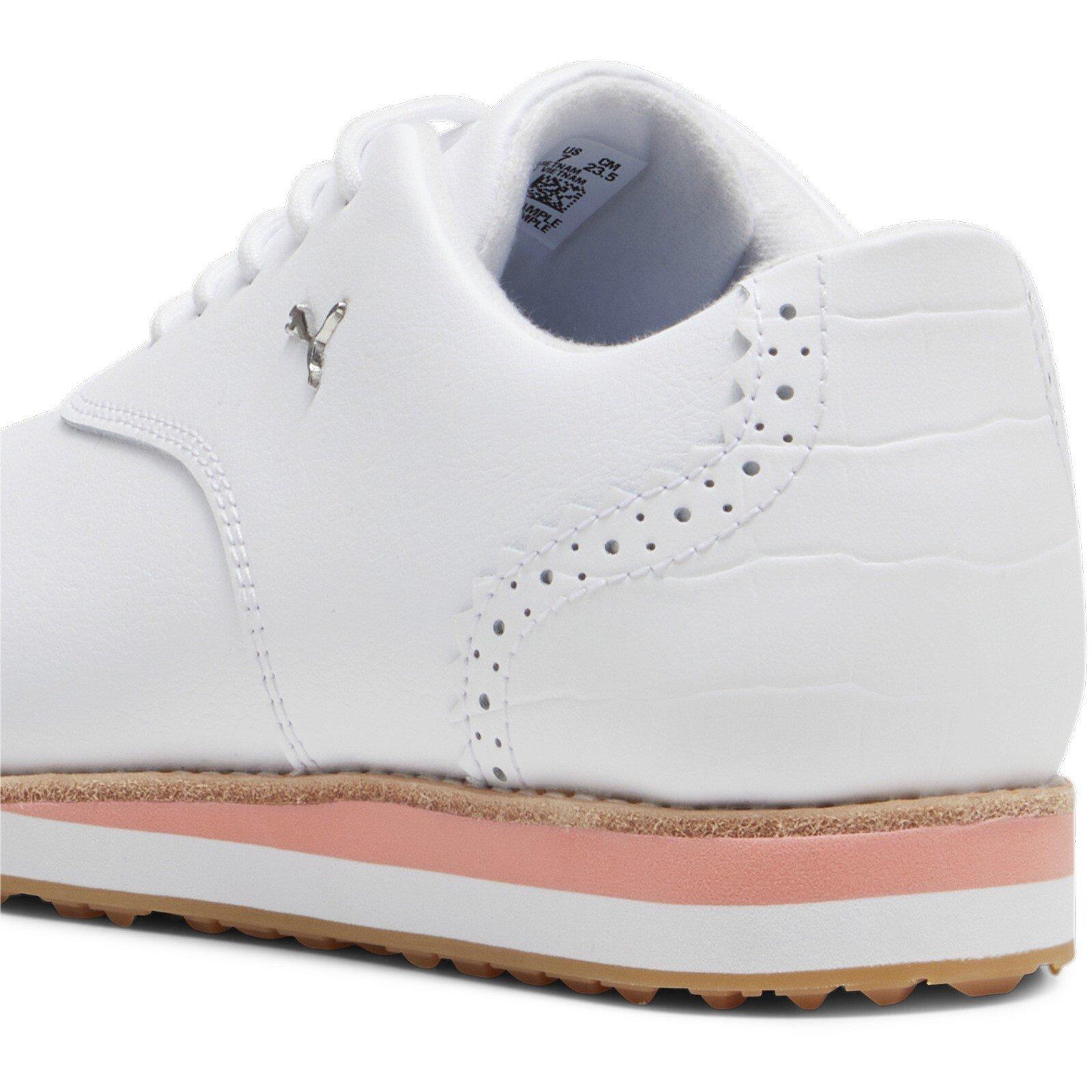 Pwht White - Puma - Avant Wmns Spikeless Golf Shoes Womens - 5