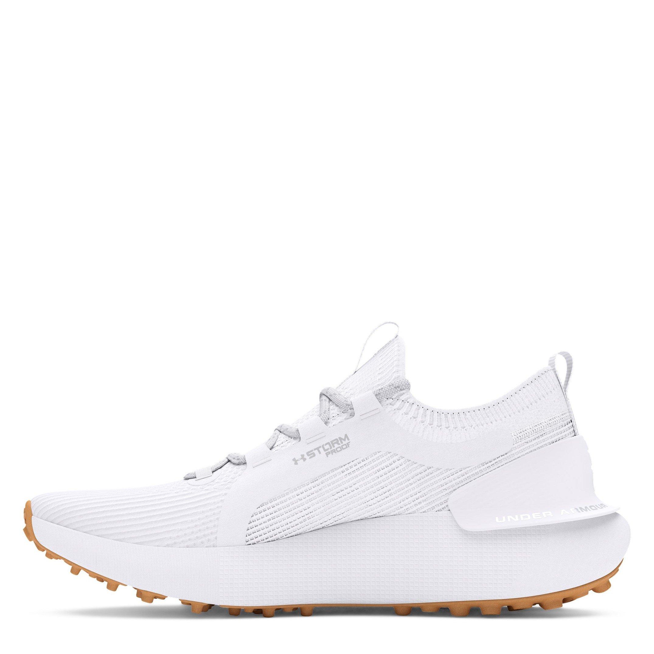 White - Under Armour - Women's Phantom Spikeless Golf Shoes - 2